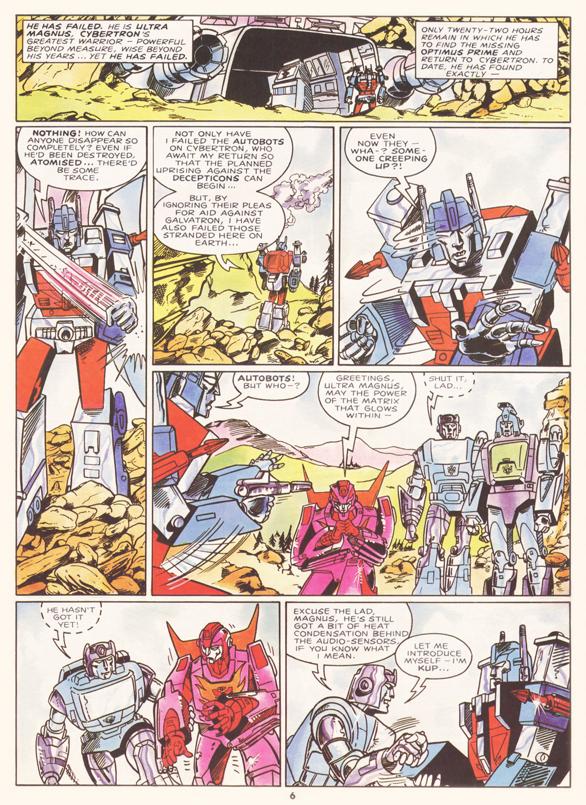 Read online The Transformers (UK) comic -  Issue #85 - 6