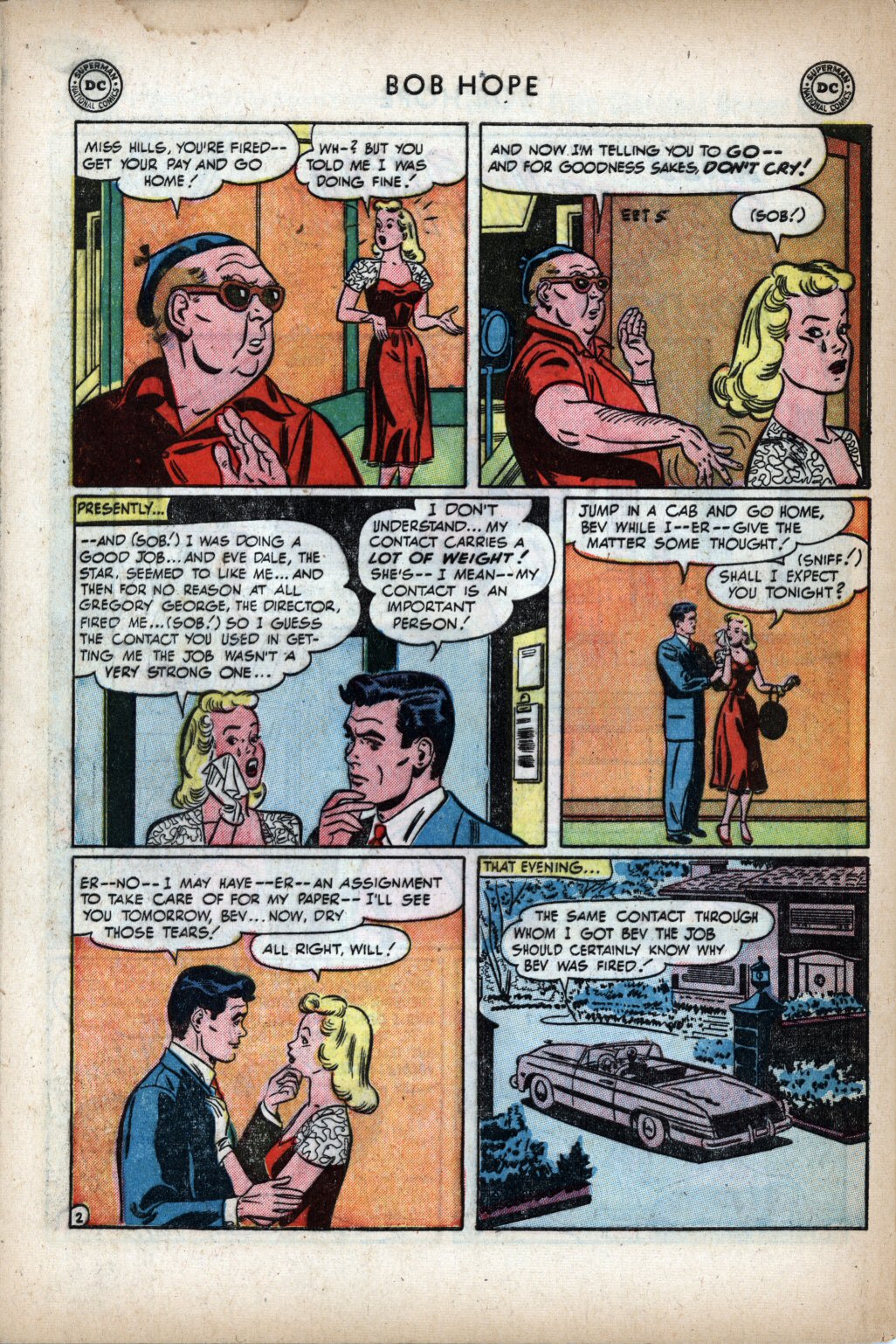 Read online The Adventures of Bob Hope comic -  Issue #13 - 37
