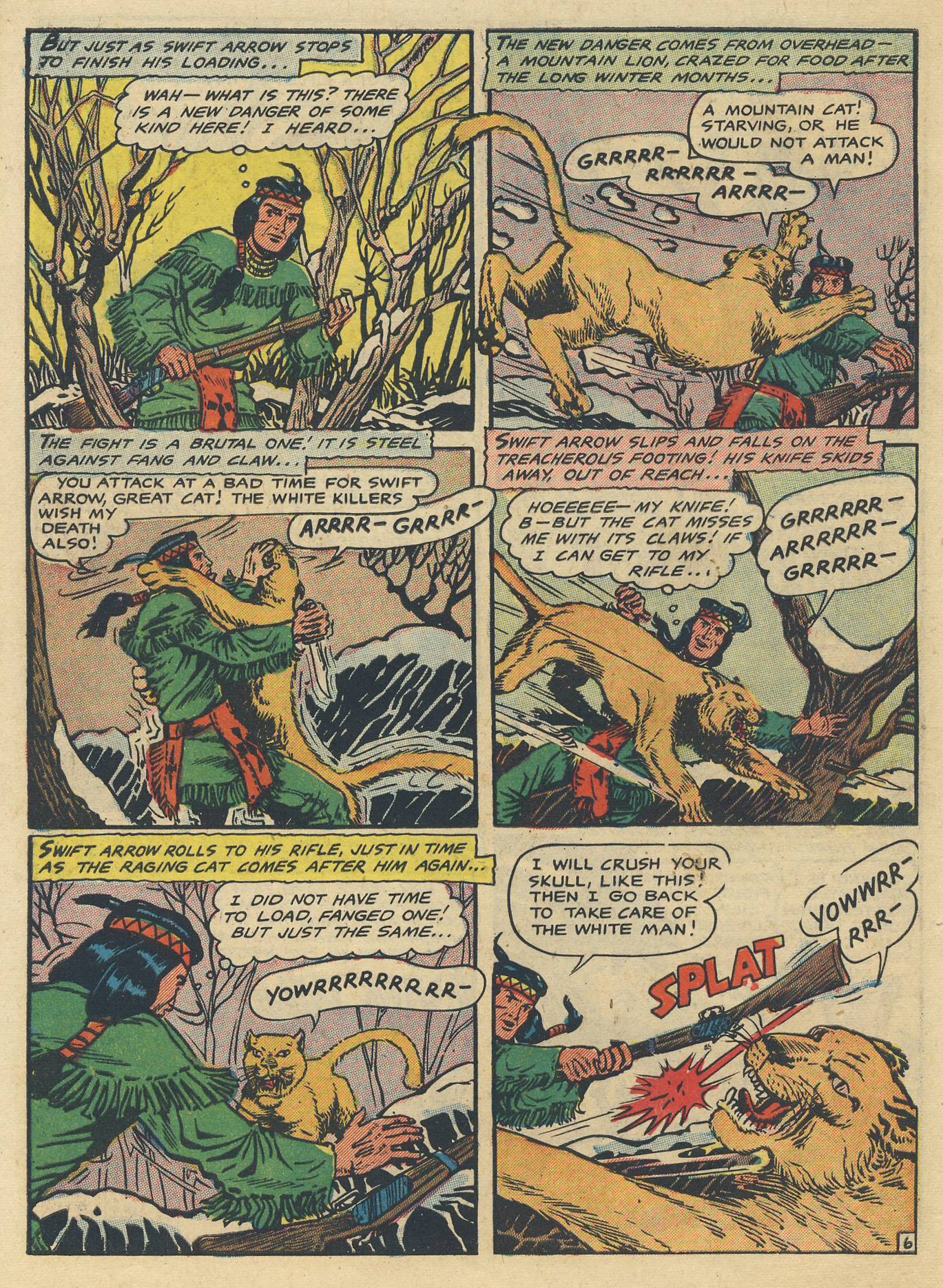 Read online Swift Arrow (1954) comic -  Issue #5 - 8