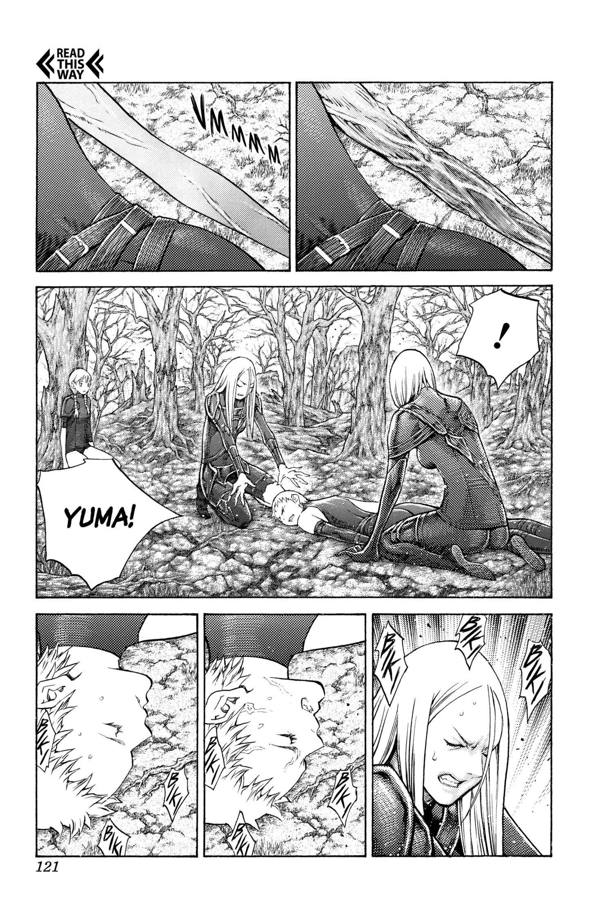 Read online Claymore comic -  Issue #19 - 109