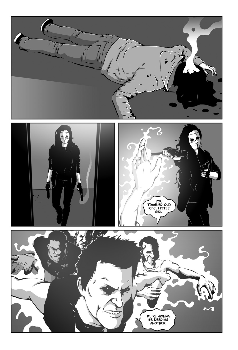 Read online Hollow Girl comic -  Issue #4 - 44