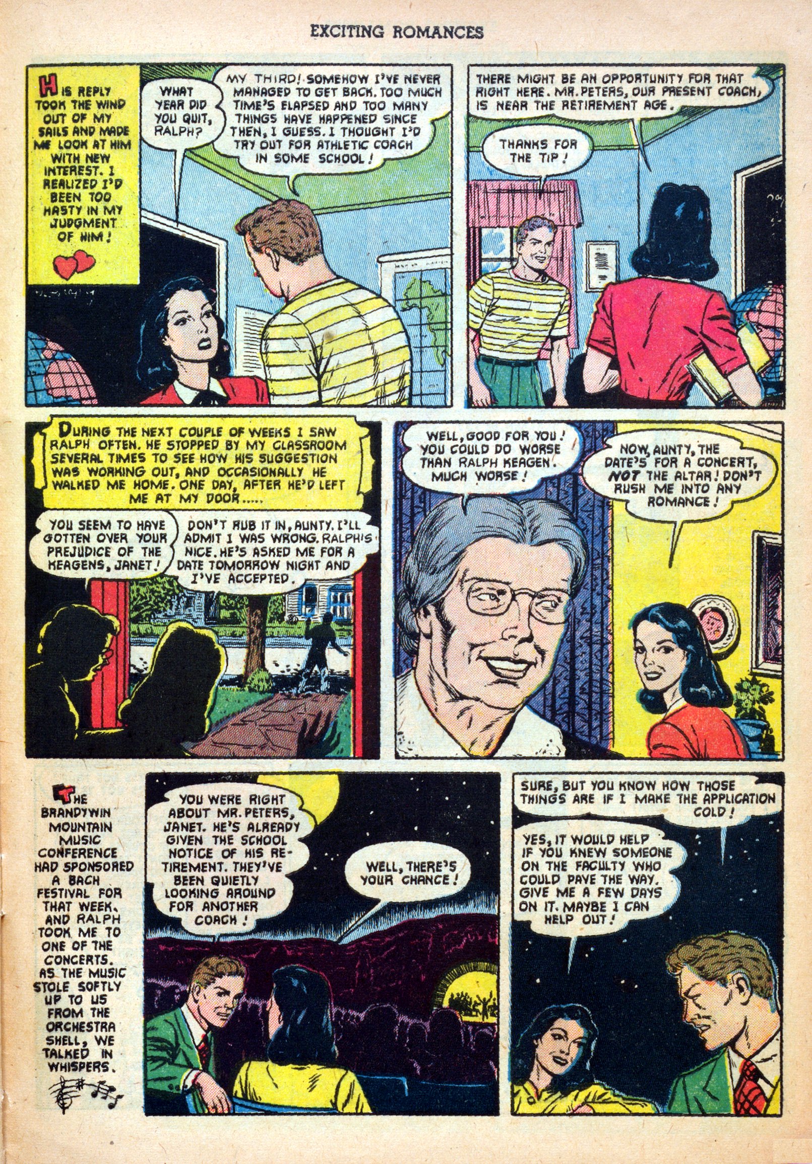 Read online Exciting Romances comic -  Issue #7 - 29