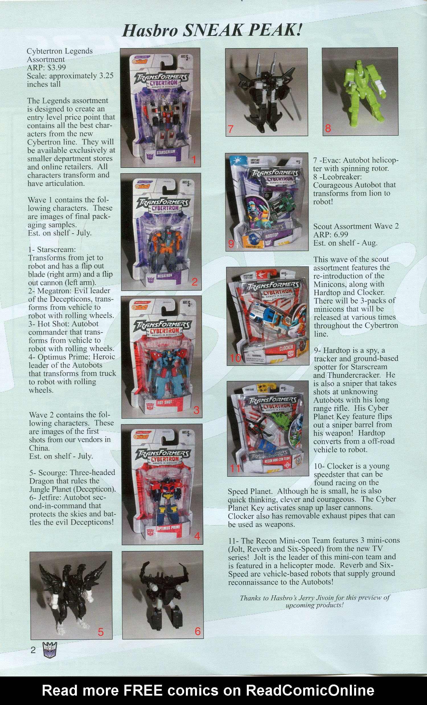 Read online Transformers: Collectors' Club comic -  Issue #3 - 2