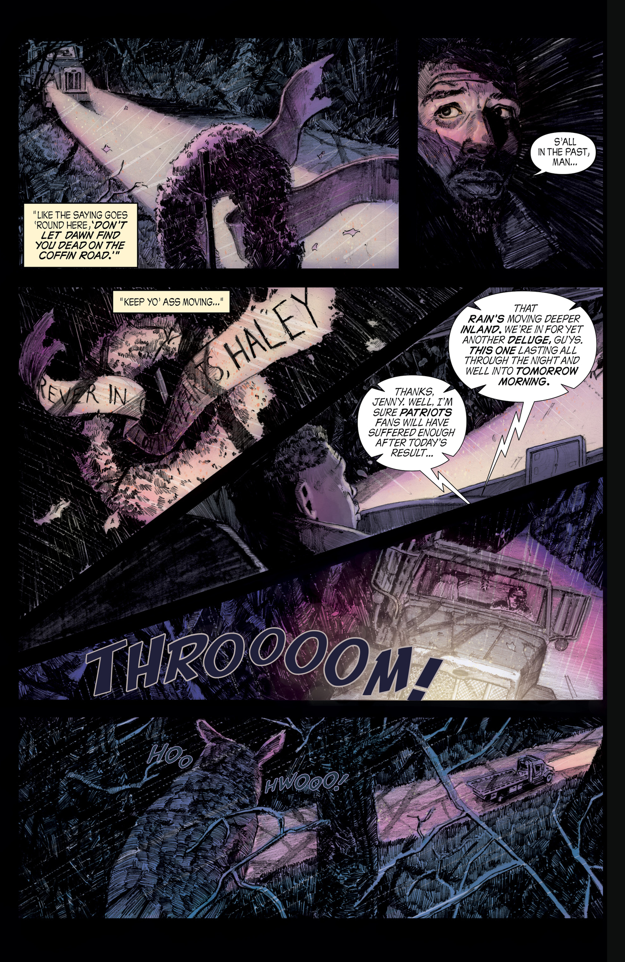 Read online John Carpenter's Night Terrors comic -  Issue # The Coffin Road - 17