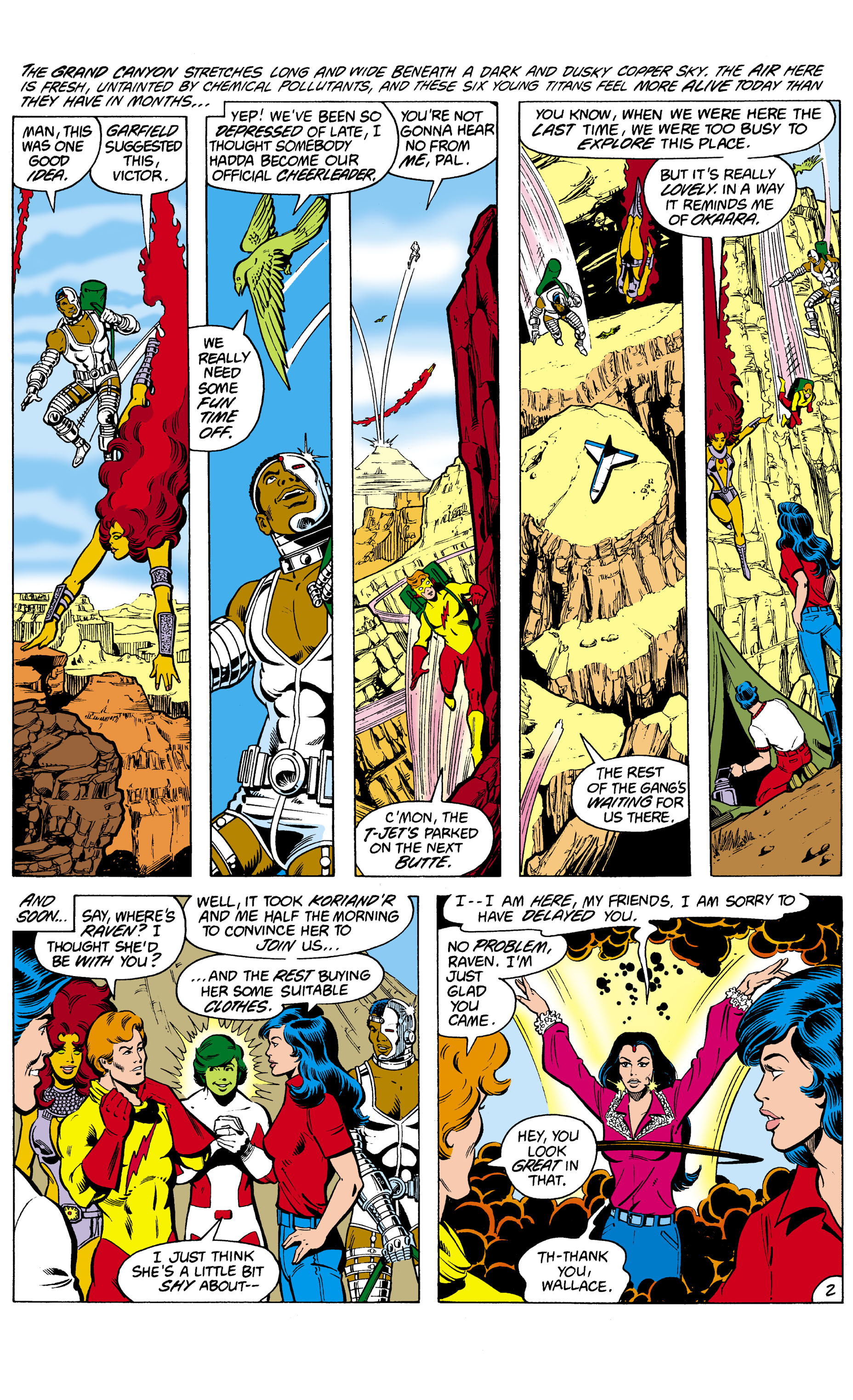 Read online Tales of the New Teen Titans comic -  Issue #1 - 3