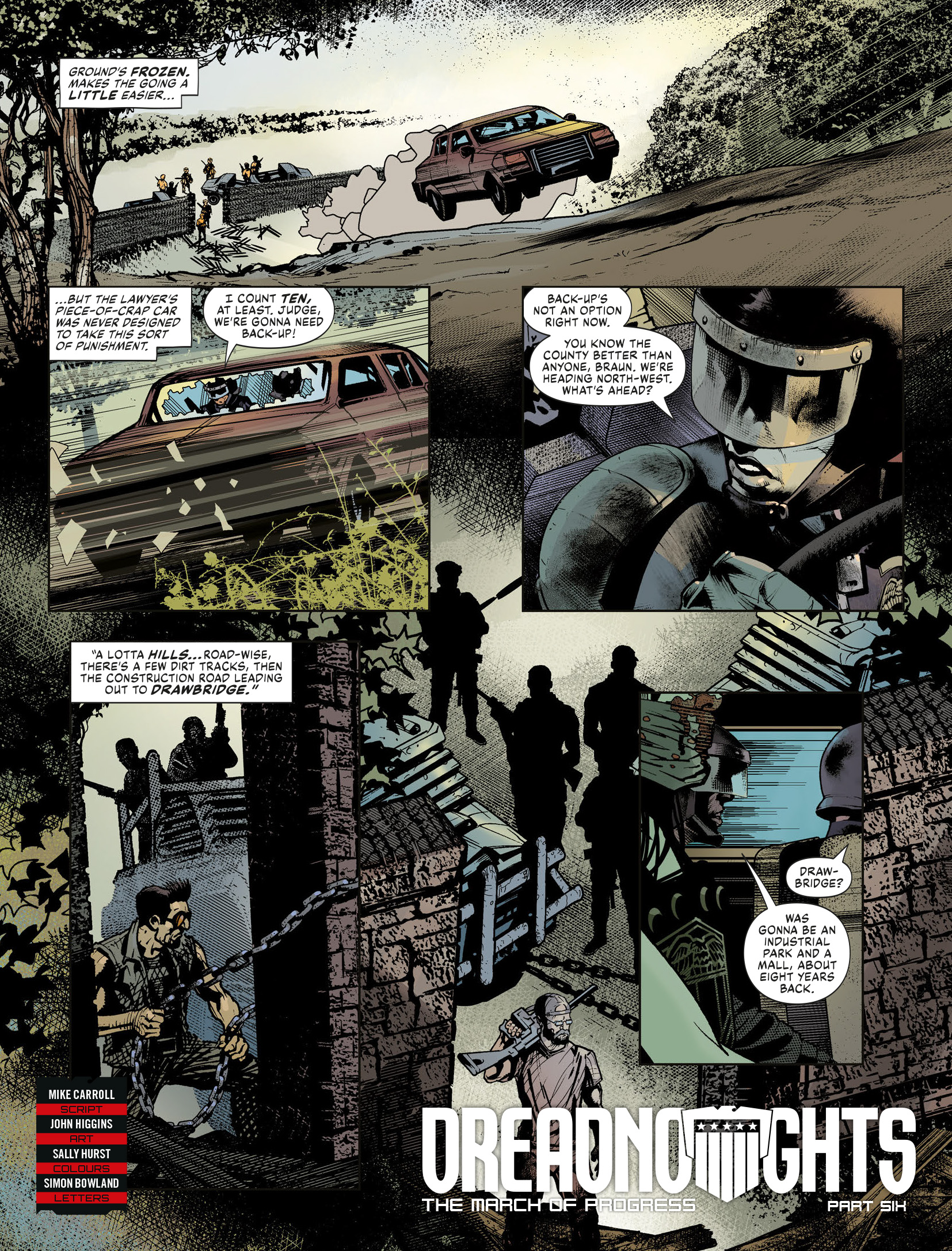 Read online Judge Dredd Megazine (Vol. 5) comic -  Issue #460 - 121