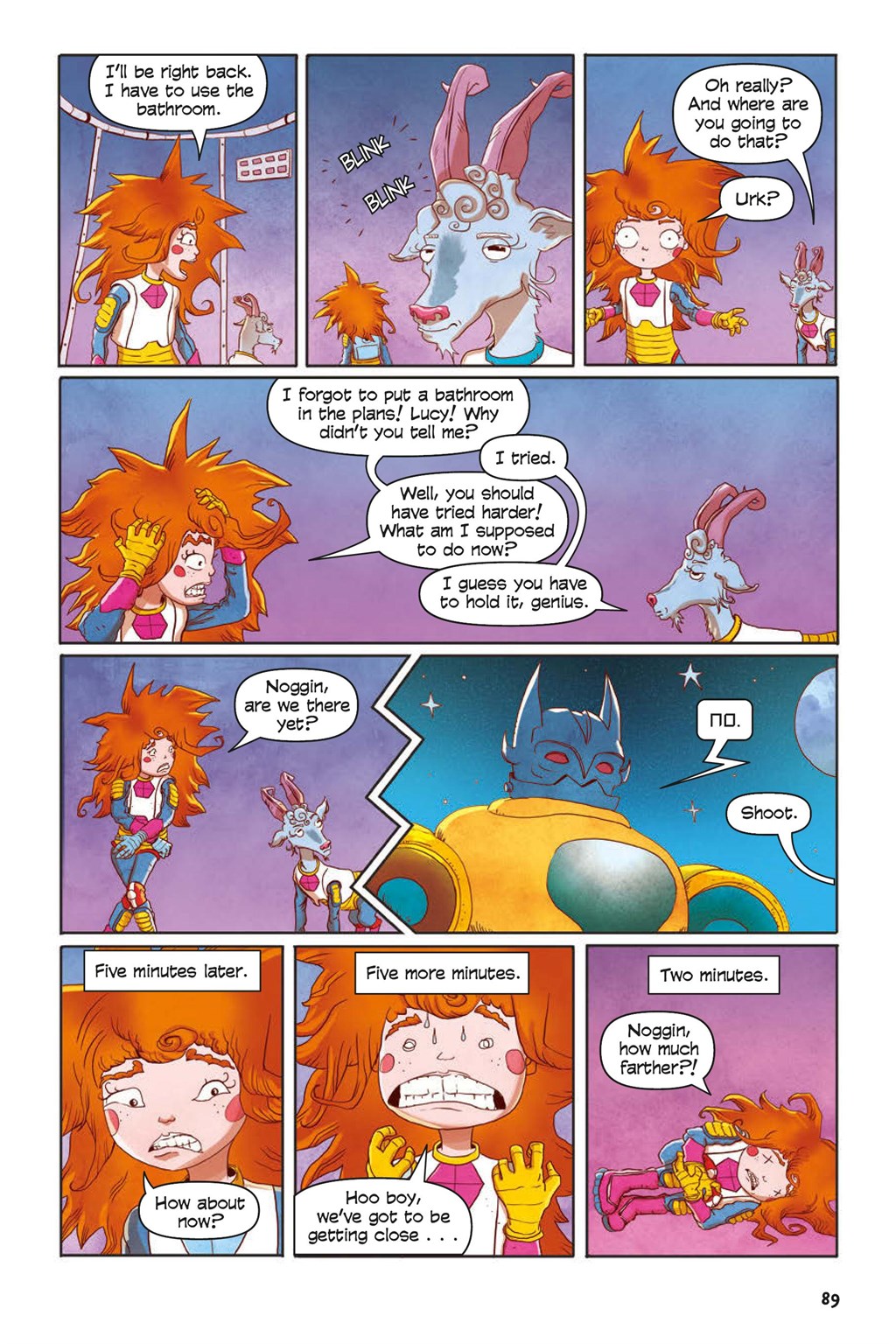Read online Billie Blaster and the Robot Army From Outer Space comic -  Issue # TPB (Part 1) - 92