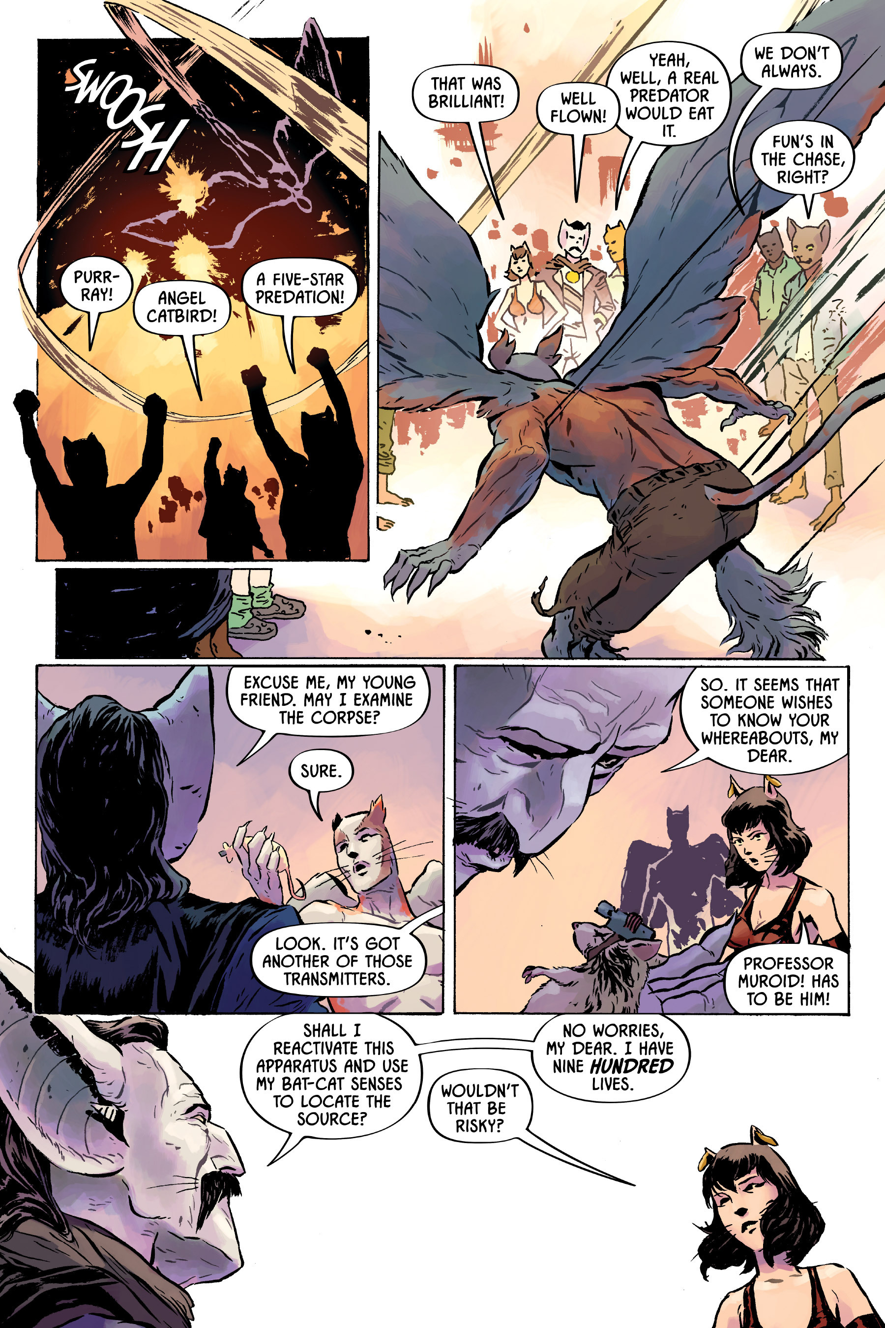 Read online Angel Catbird comic -  Issue # TPB 1 - 61