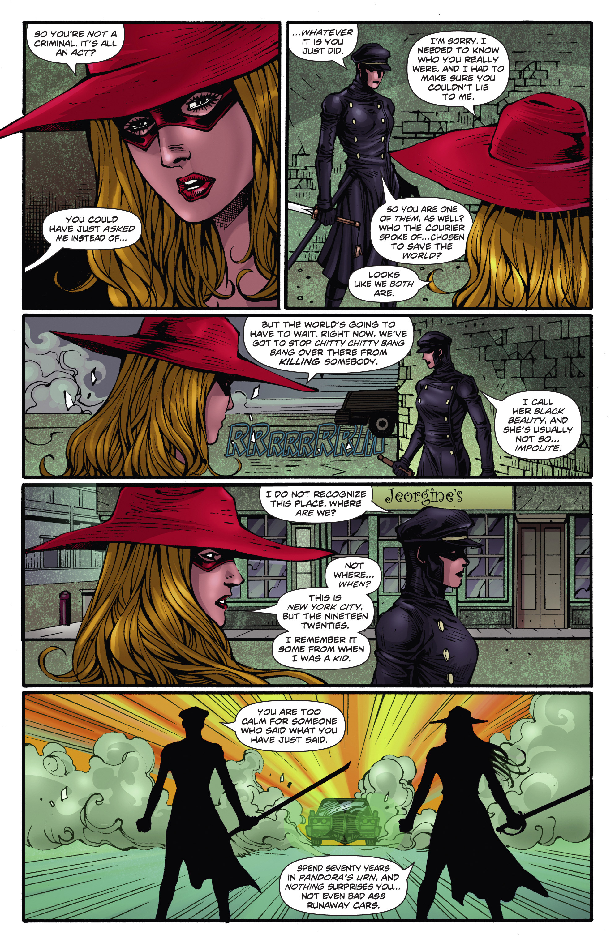 Read online Swords of Sorrow: Masquerade & Kato comic -  Issue # Full - 17