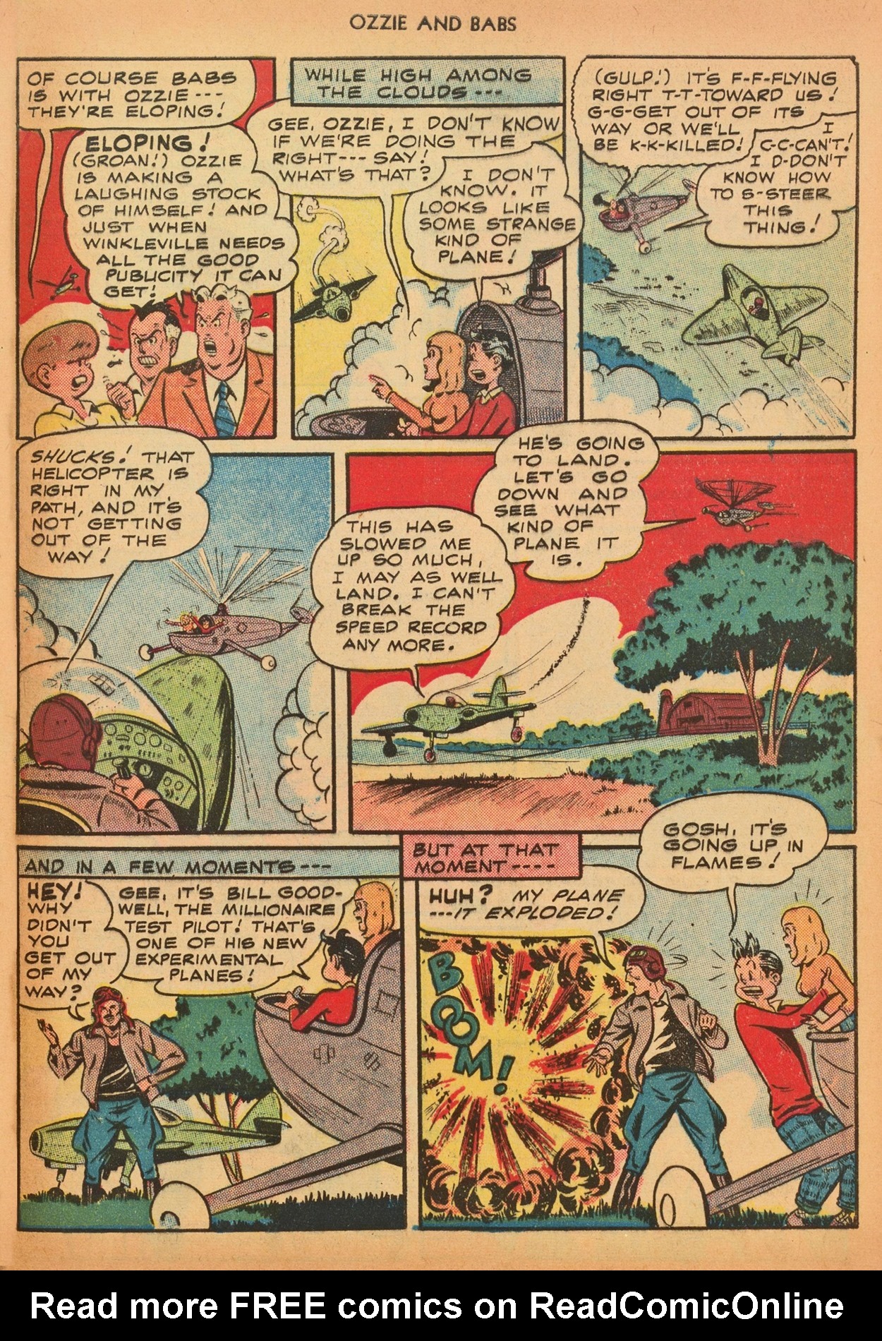 Read online Ozzie And Babs comic -  Issue #4 - 49
