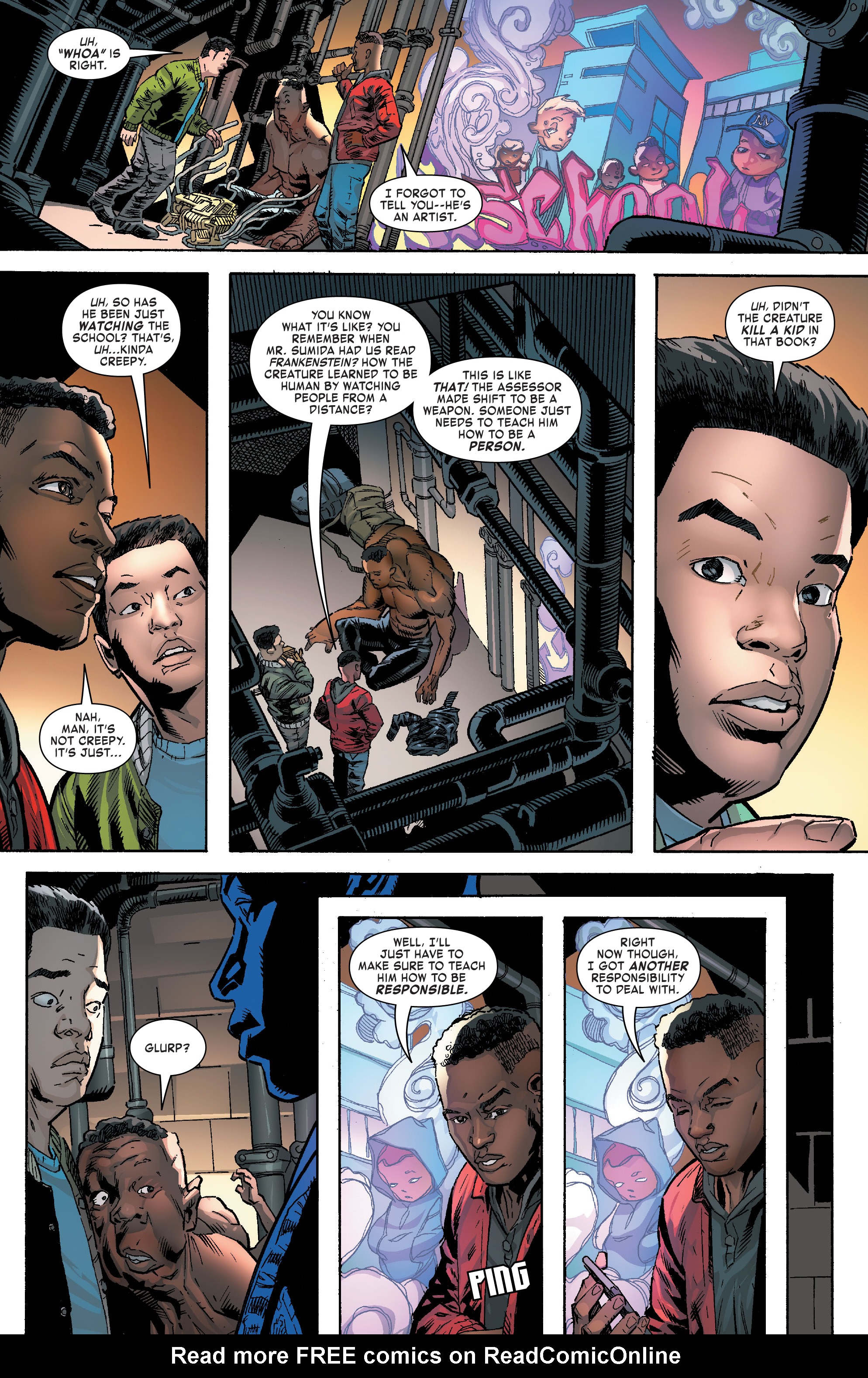 Read online Miles Morales: Spider-Man By Saladin Ahmed Omnibus comic -  Issue # TPB (Part 8) - 12