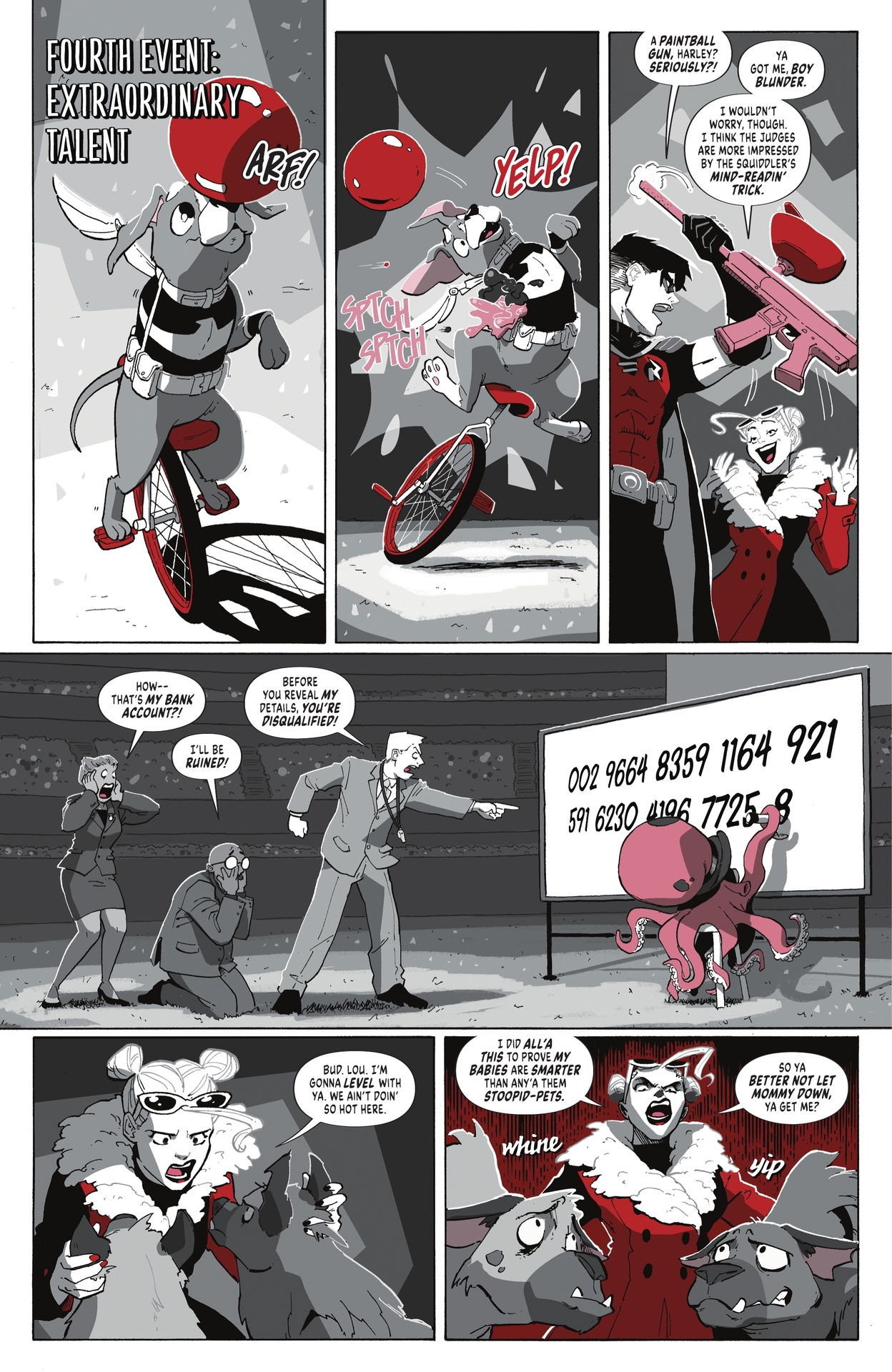 Read online Harley Quinn: Black   White   Redder comic -  Issue #2 - 22