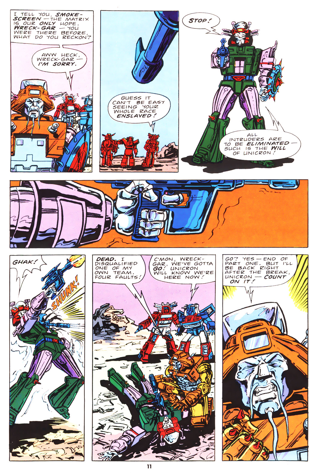 Read online The Transformers (UK) comic -  Issue #295 - 7