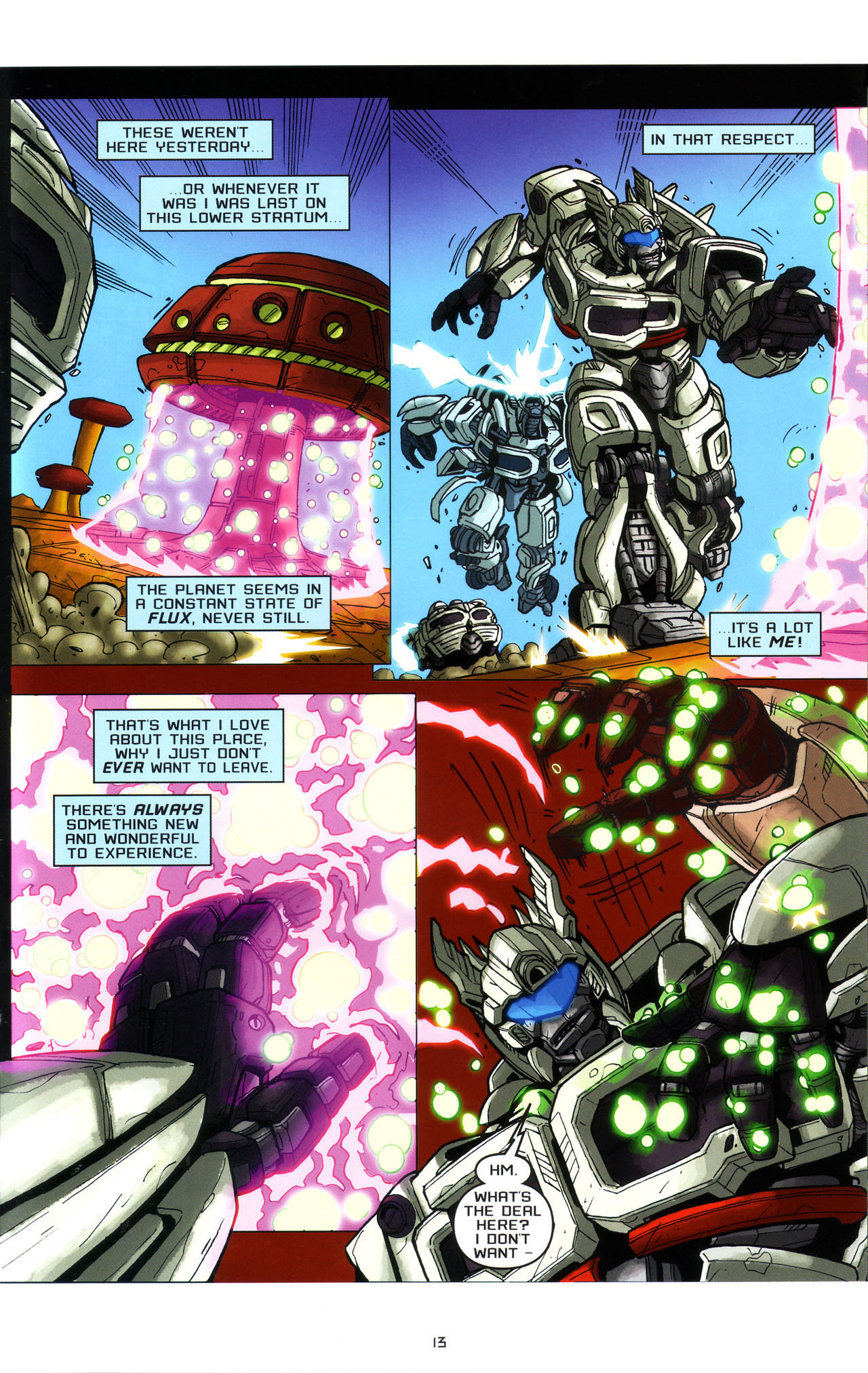 Read online Transformers: Saga of the Allspark comic -  Issue #3 - 16