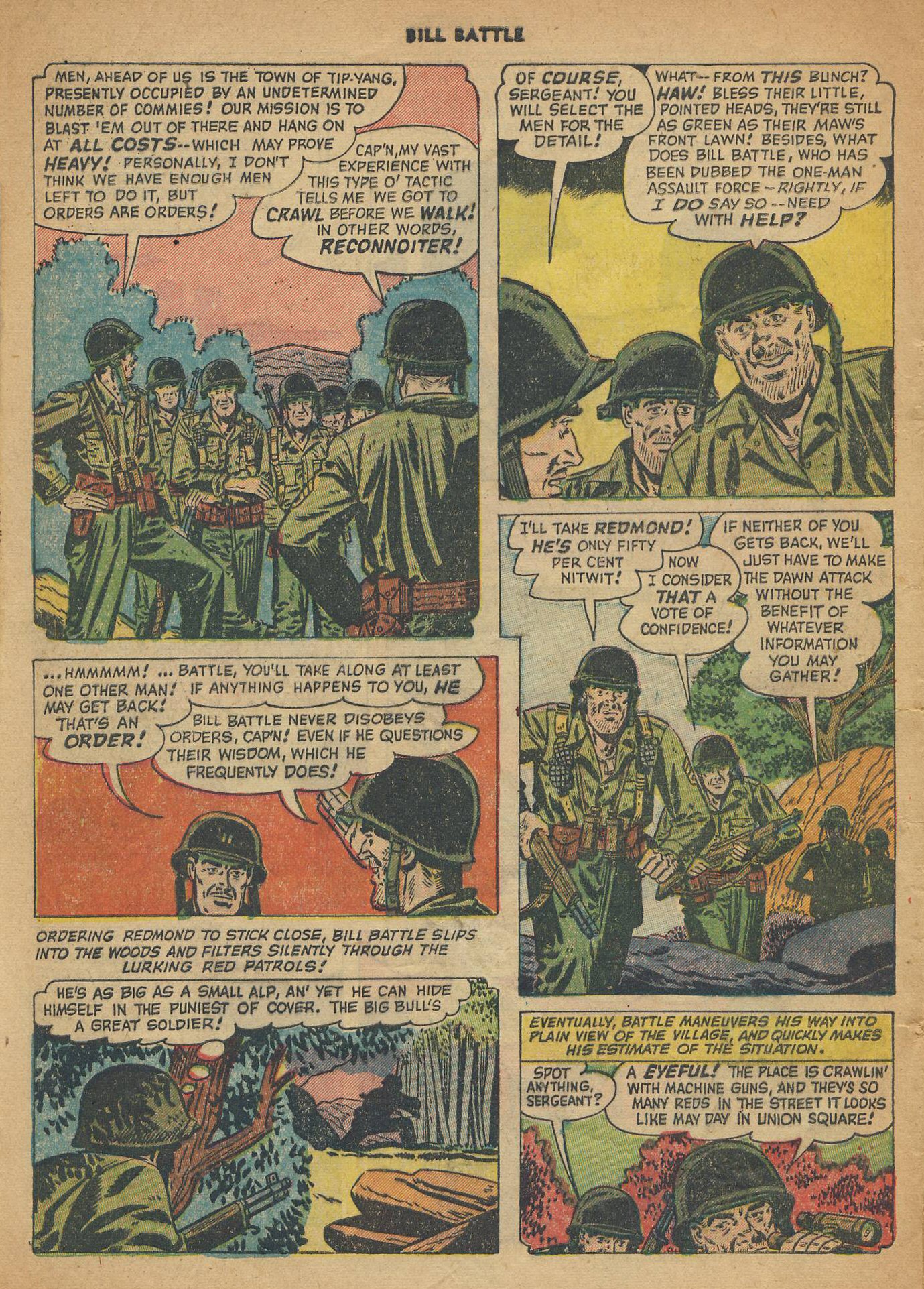 Read online Bill Battle: The One Man Army comic -  Issue #1 - 28