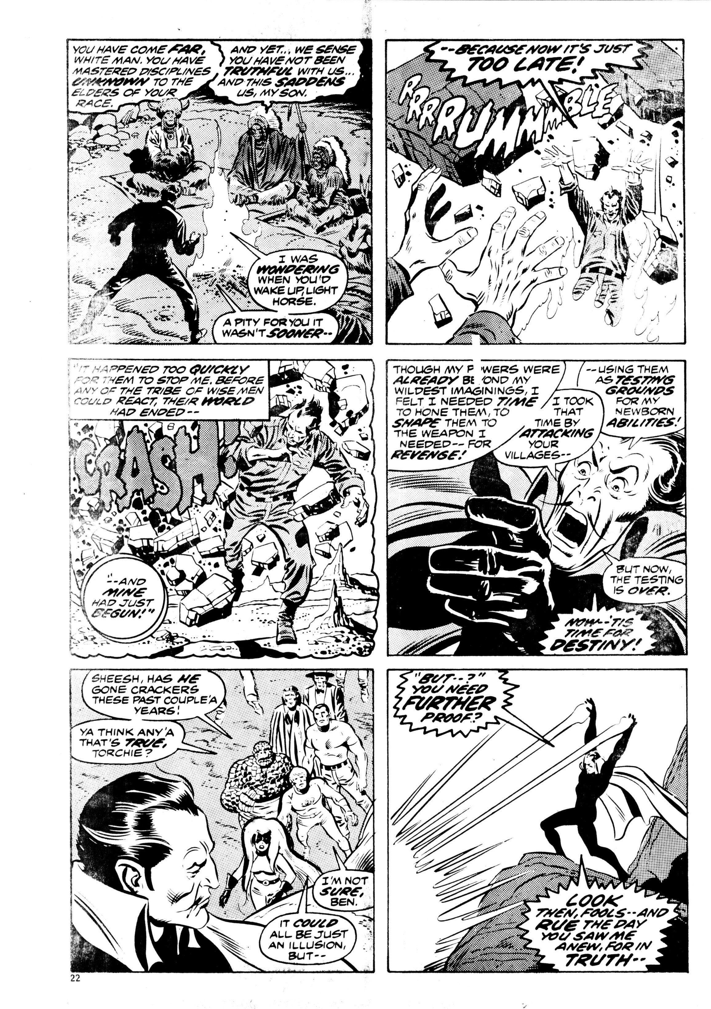 Read online Fantastic Four (1982) comic -  Issue #6 - 22