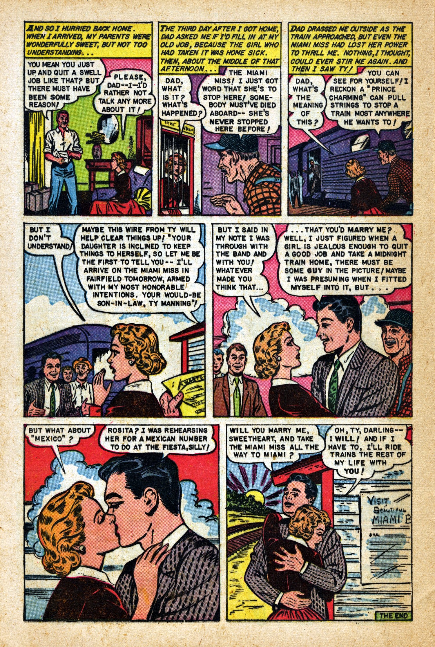 Read online Glamorous Romances comic -  Issue #63 - 24