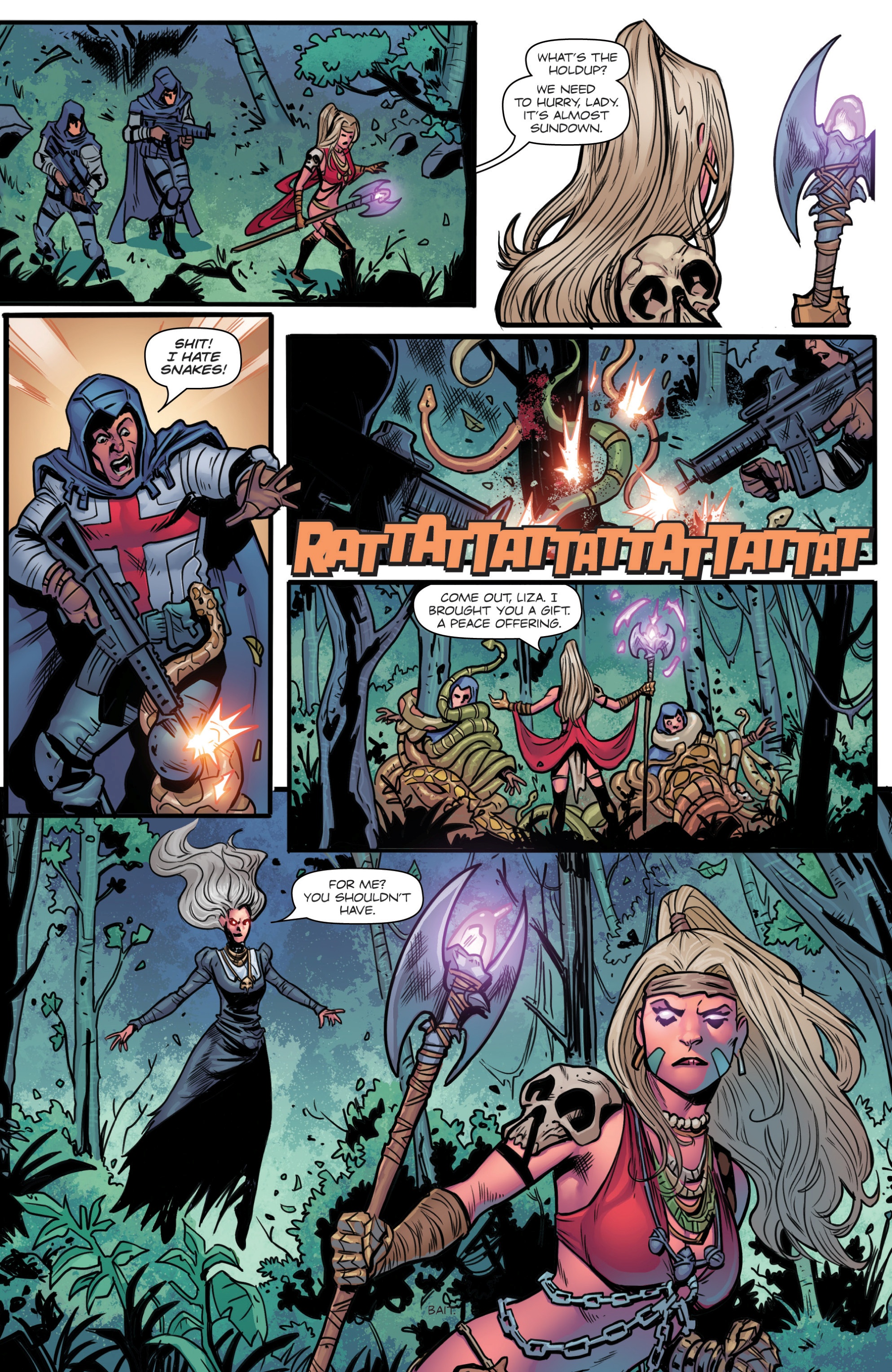 Read online Grimm Fairy Tales presents Coven comic -  Issue #1 - 23