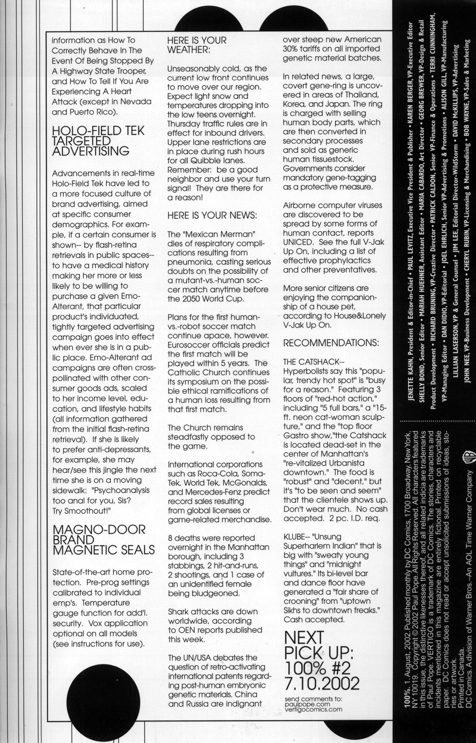 Read online 100% comic -  Issue #1 - 51