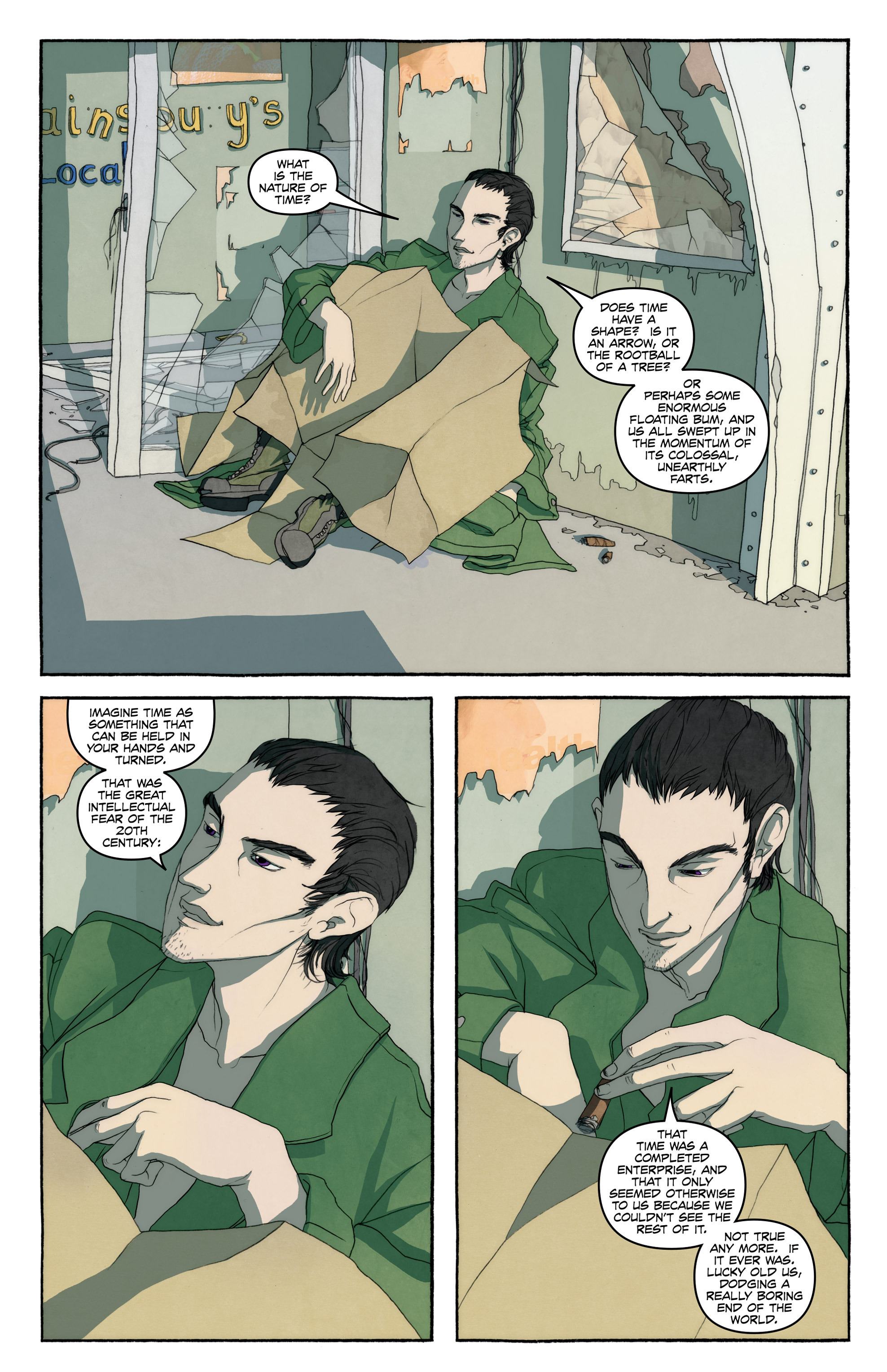 Read online FreakAngels comic -  Issue #1 - 21