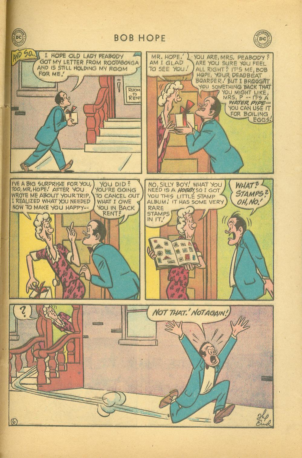Read online The Adventures of Bob Hope comic -  Issue #48 - 29