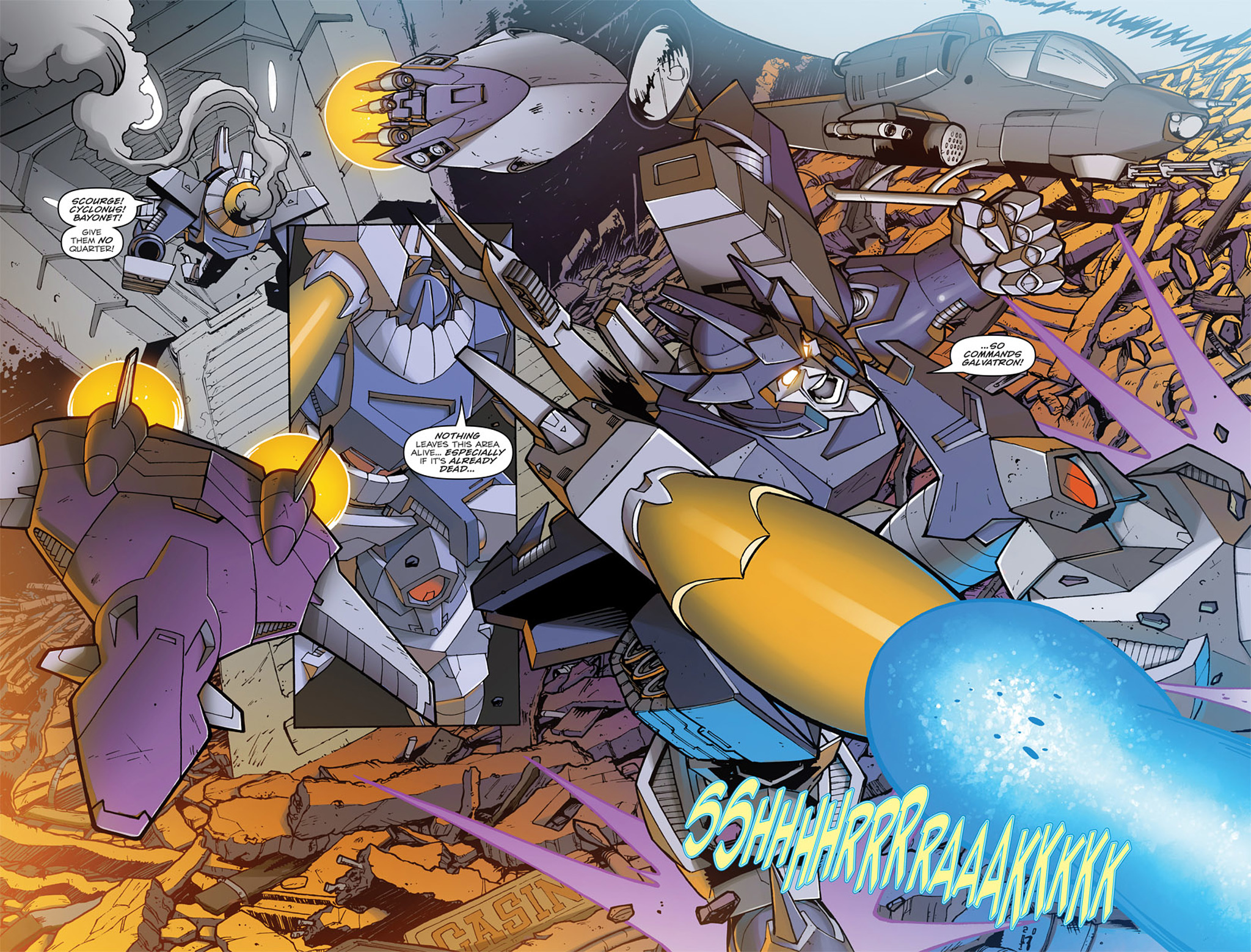 Read online Transformers: Infestation comic -  Issue #1 - 8