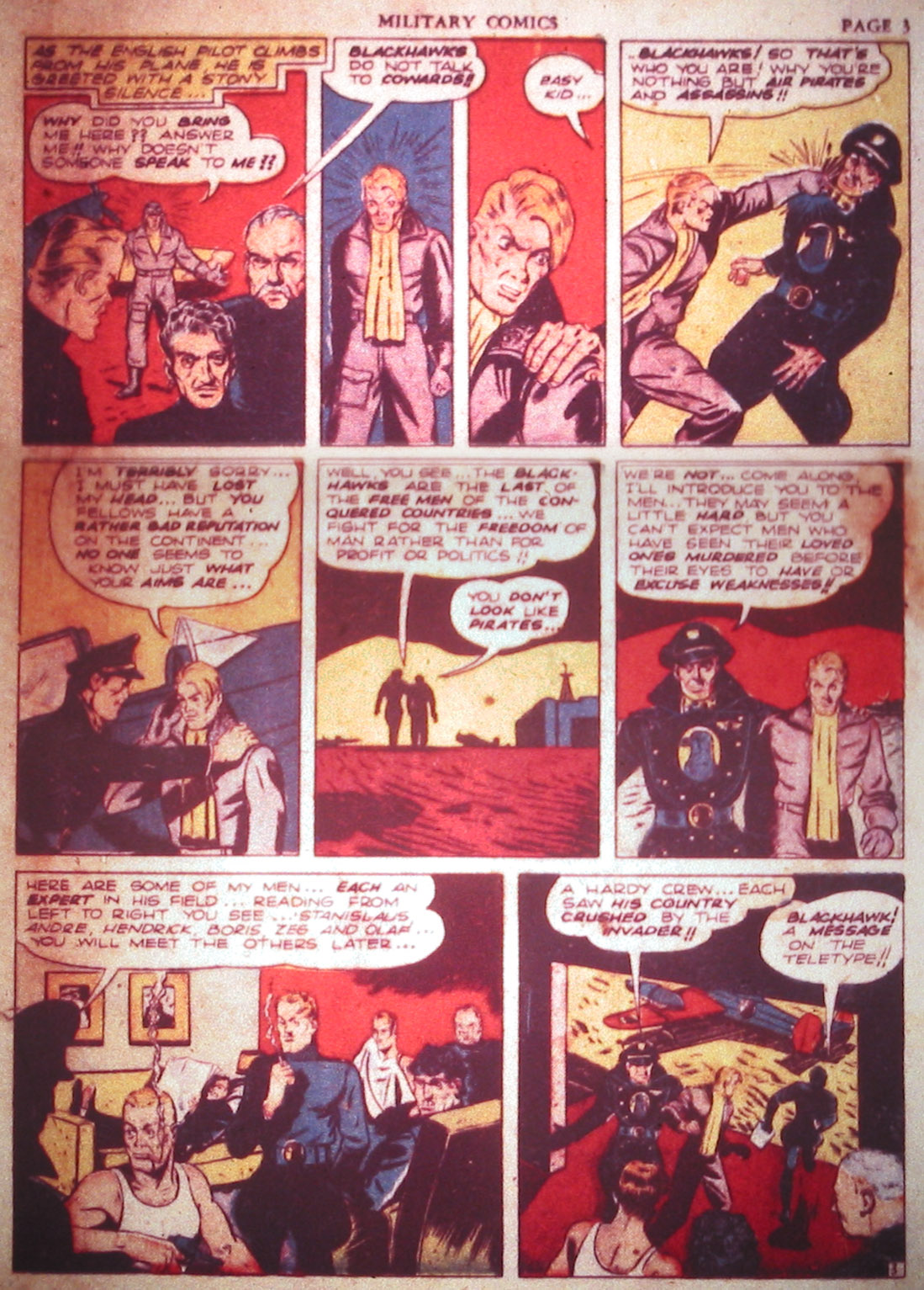 Read online Military Comics comic -  Issue #2 - 5