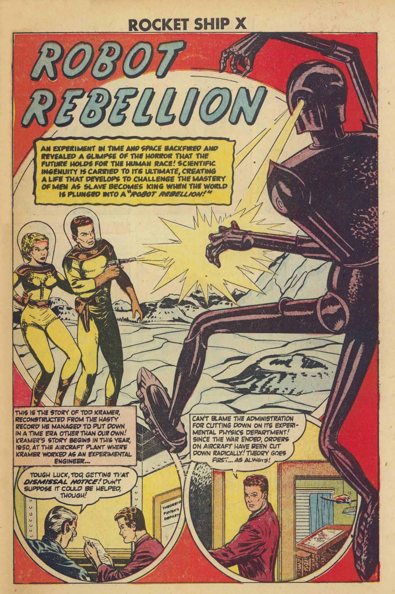 Read online Rocket Ship X comic -  Issue # Full - 23