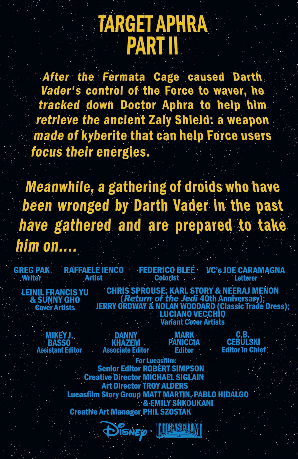 Star Wars: Darth Vader (2020) issue 36 - Page 2