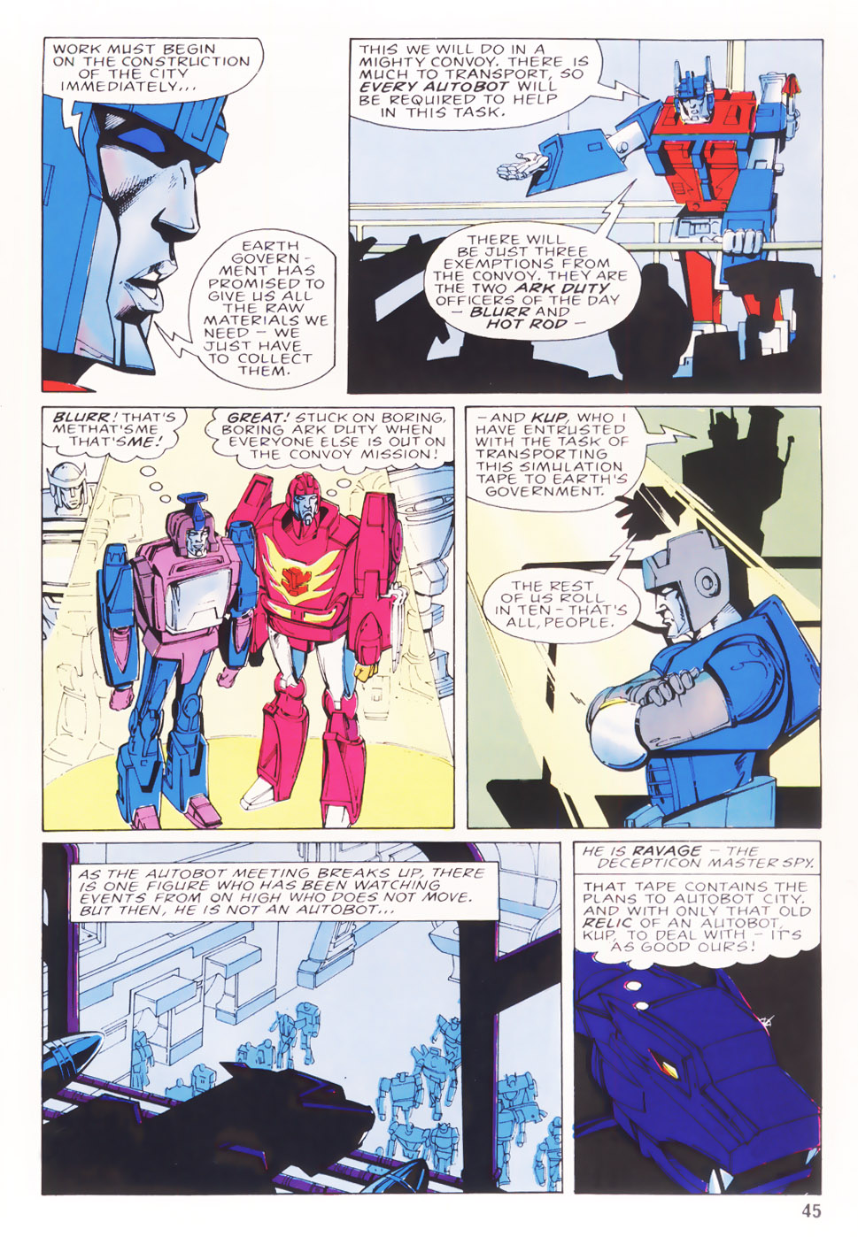 Read online The Transformers Annual comic -  Issue #1987 - 38