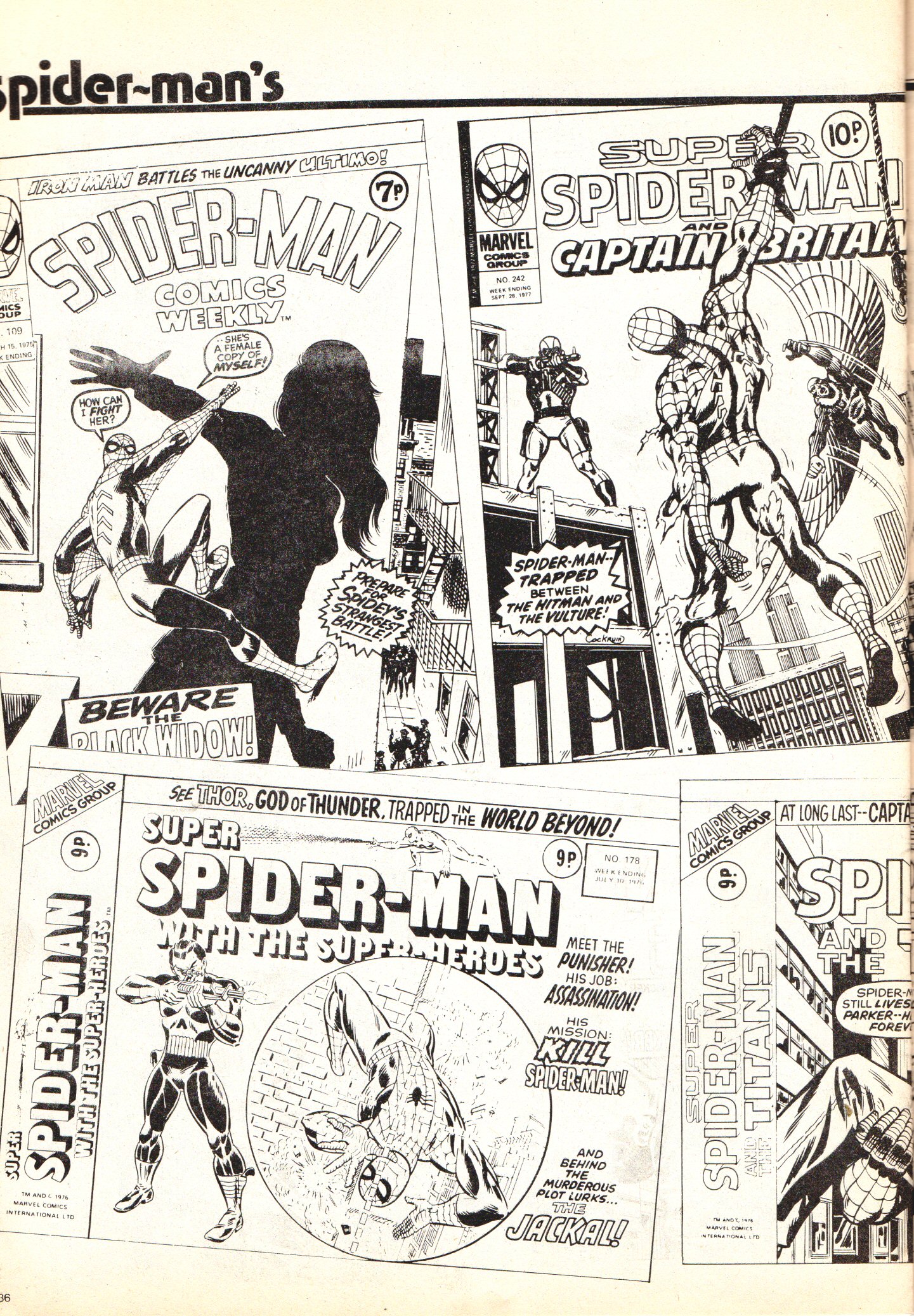 Read online Spider-Man Special comic -  Issue #1982W - 36