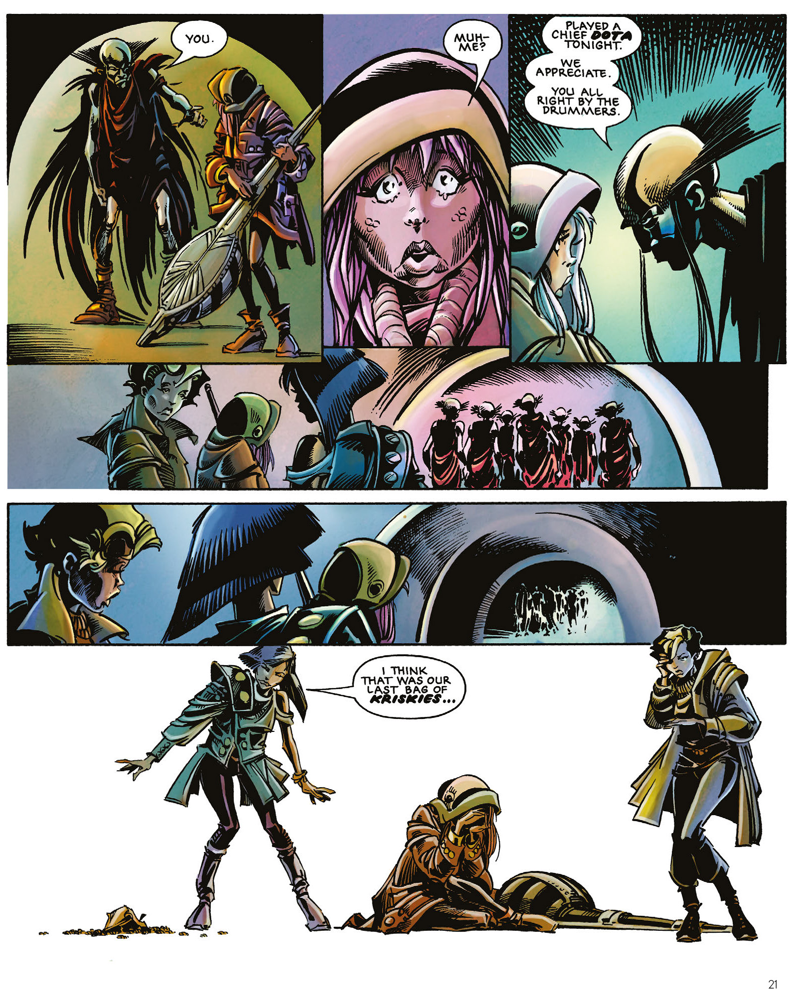 Read online The Ballad of Halo Jones: Full Colour Omnibus Edition comic -  Issue # TPB (Part 1) - 23