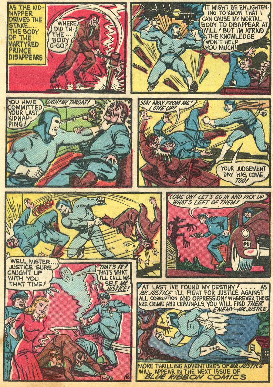 Read online Blue Ribbon Comics (1939) comic -  Issue #9 - 12