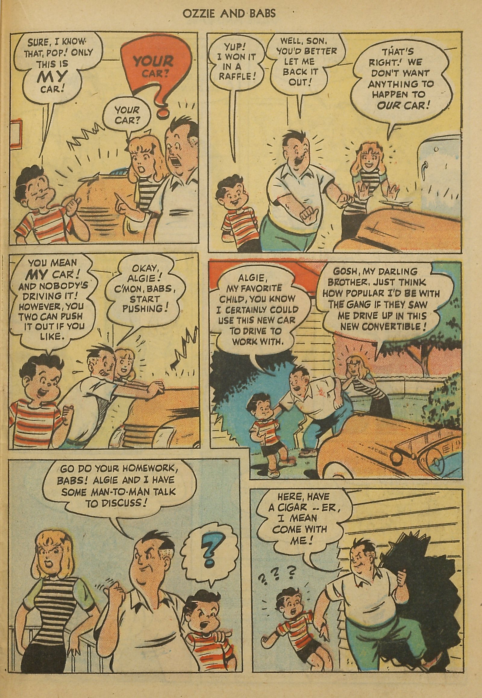 Read online Ozzie And Babs comic -  Issue #9 - 37