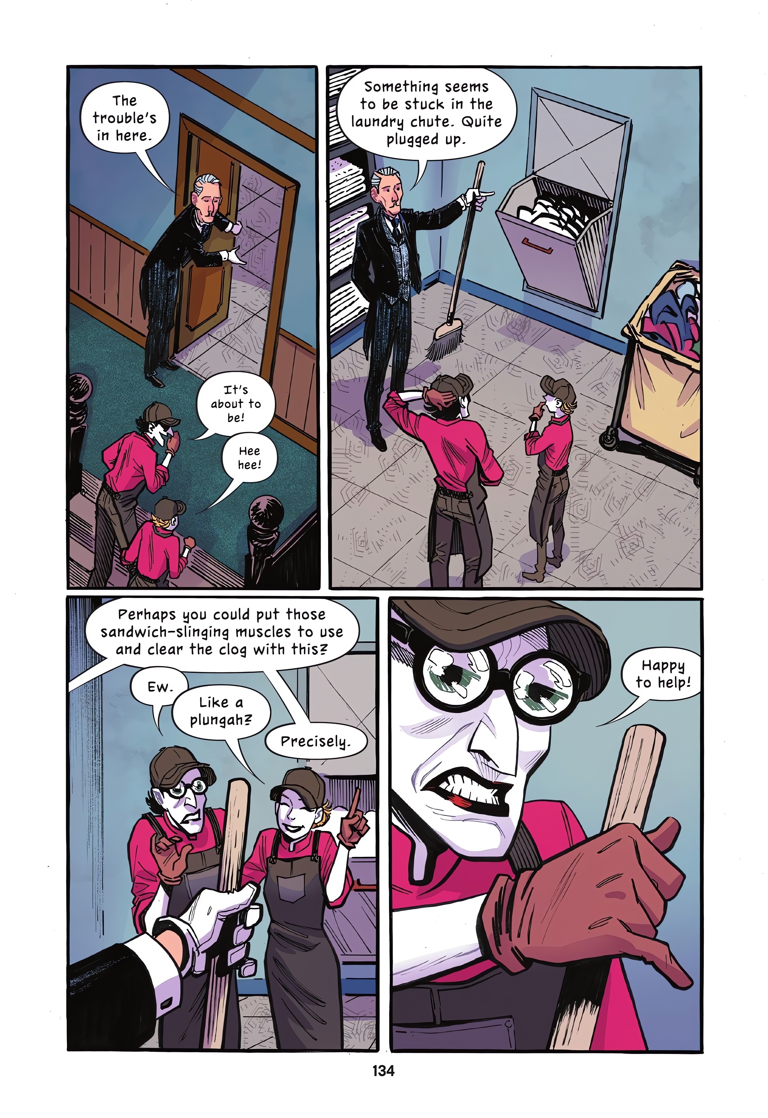 Read online Young Alfred: Pain in the Butler comic -  Issue # TPB (Part 2) - 33