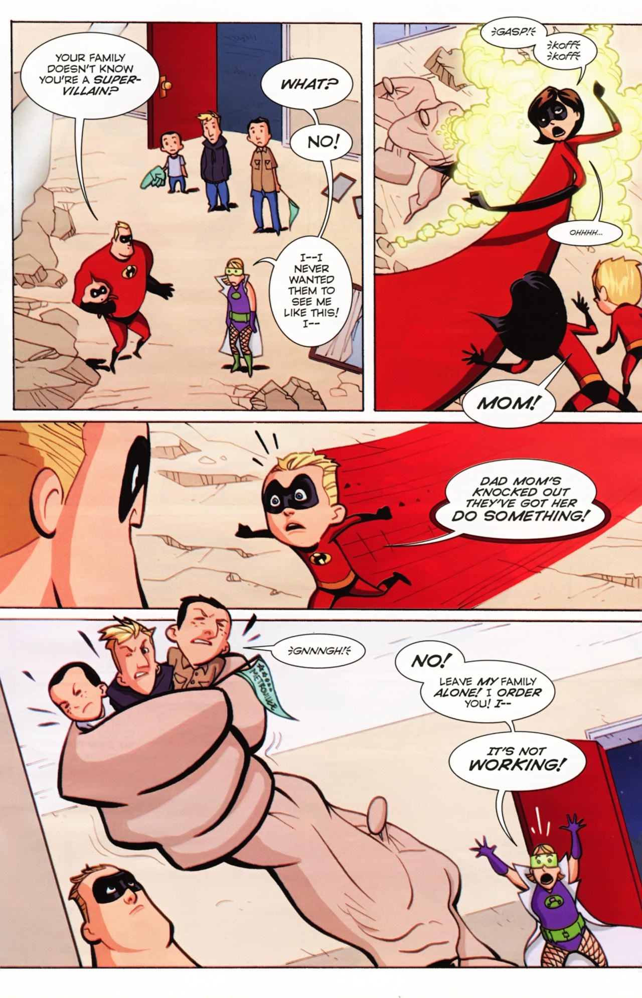 Read online The Incredibles: Family Matters comic -  Issue #4 - 11