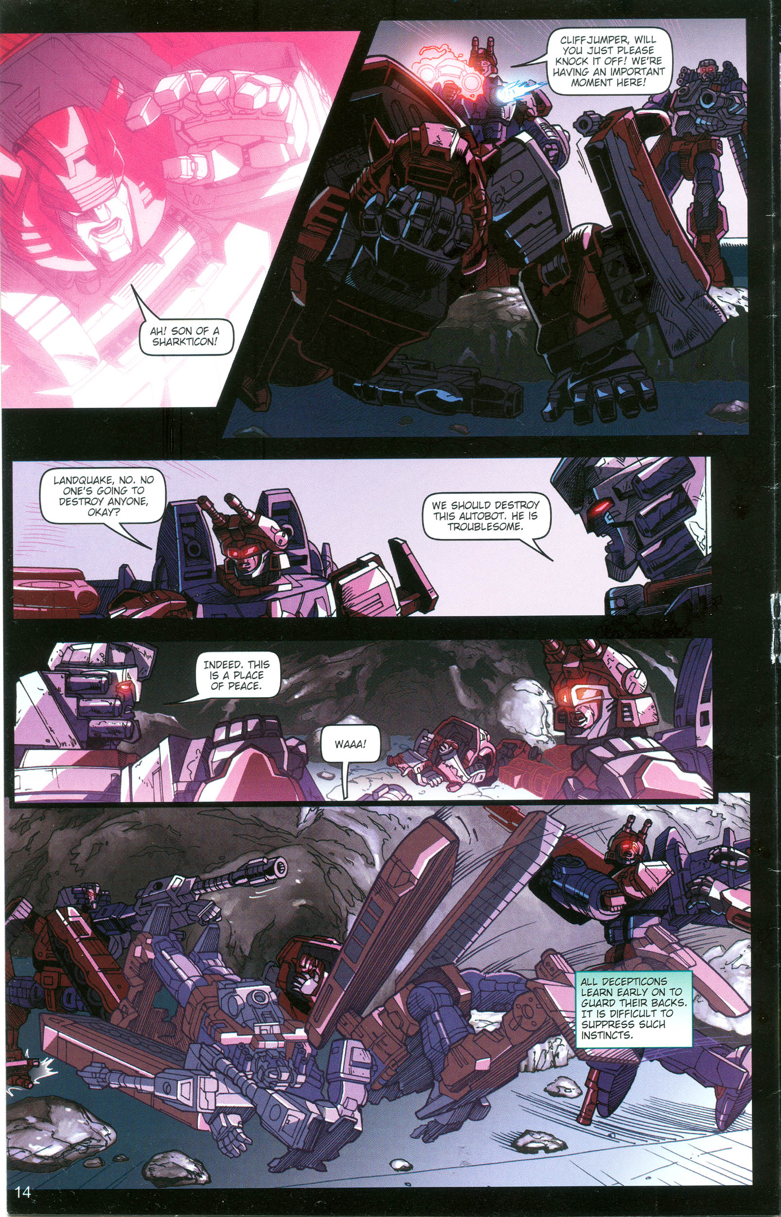 Read online Transformers: Collectors' Club comic -  Issue #16 - 14