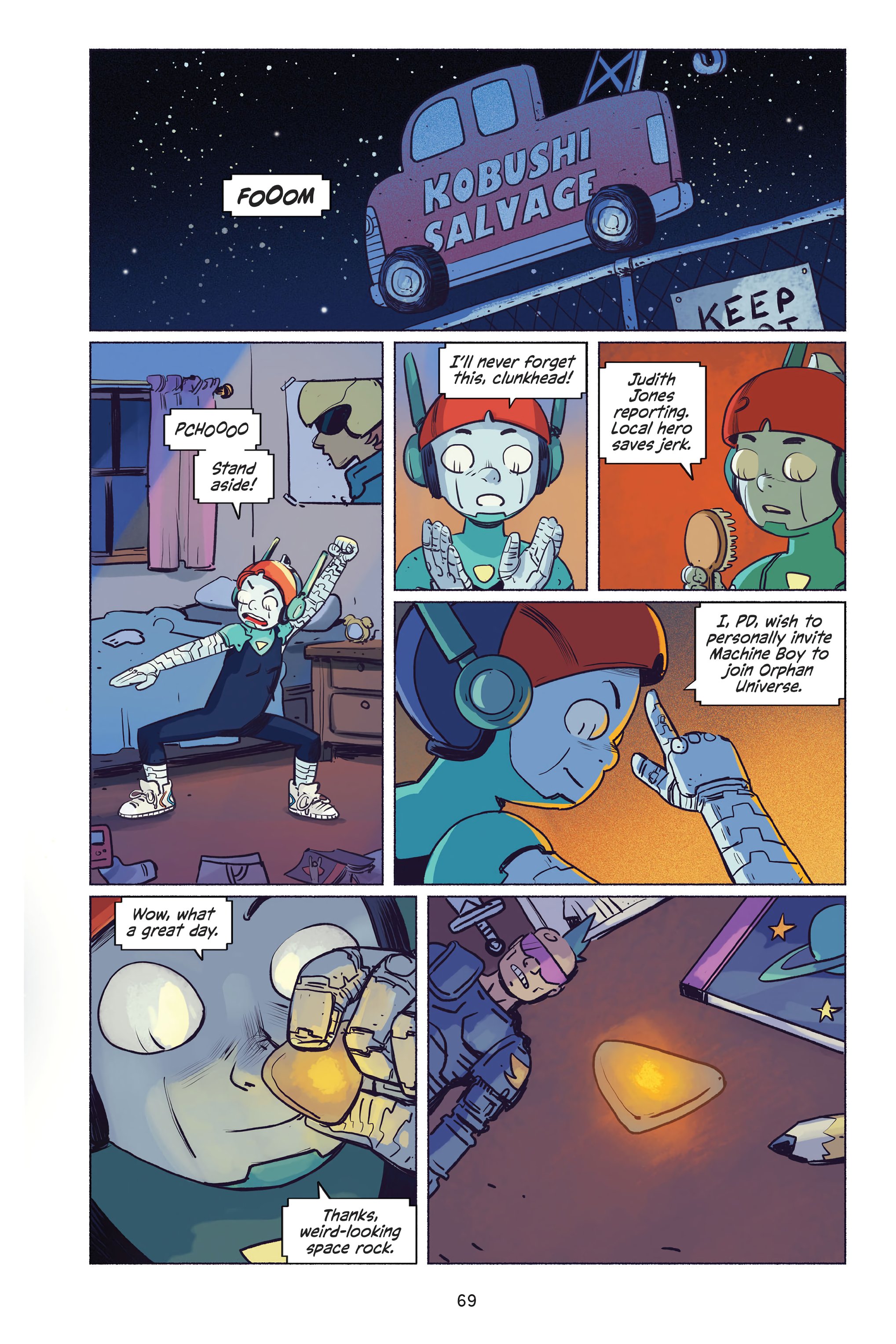 Read online Everyday Hero Machine Boy comic -  Issue # TPB (Part 1) - 74