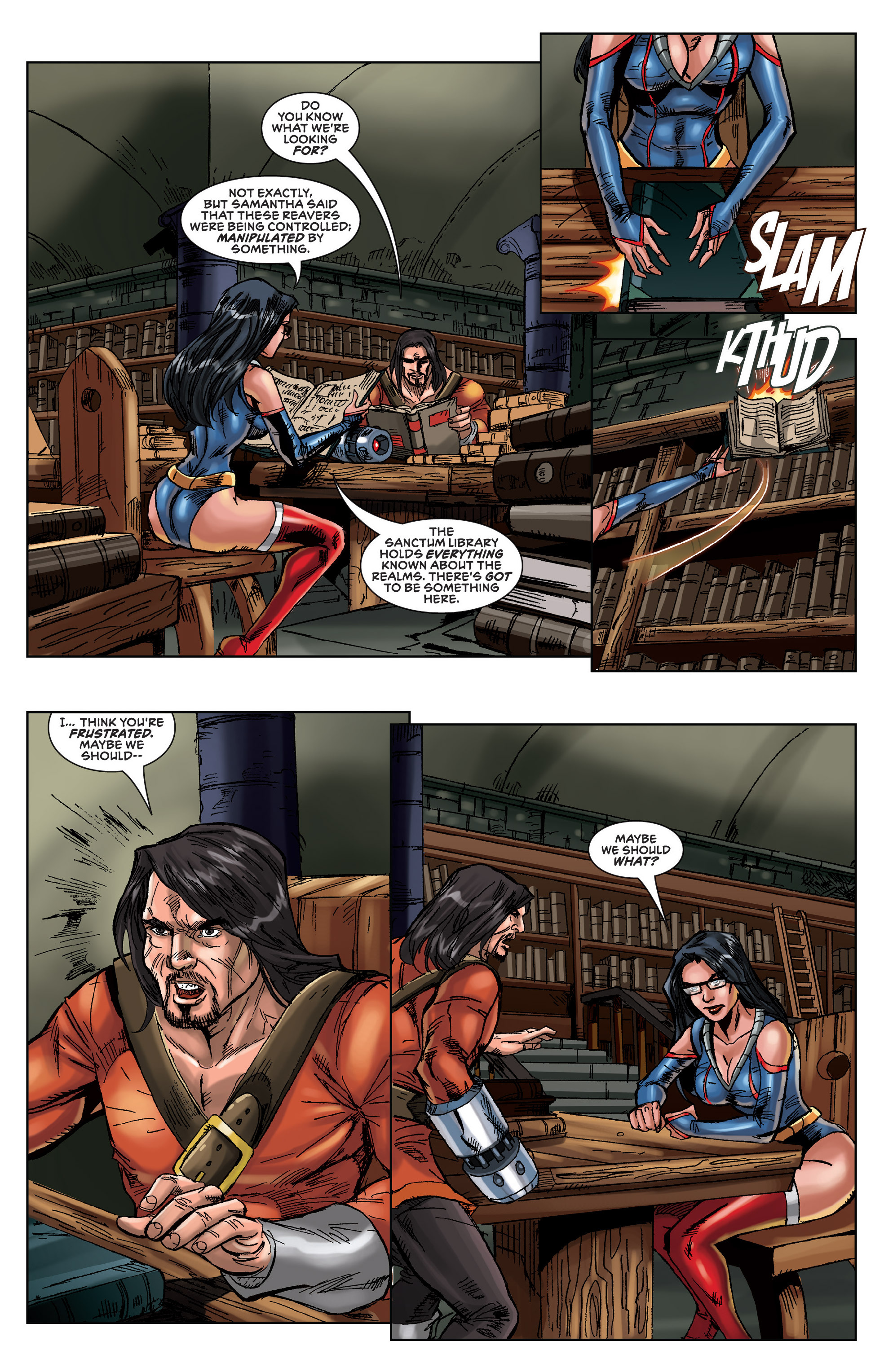 Read online Grimm Fairy Tales presents Bad Girls comic -  Issue # TPB - 84