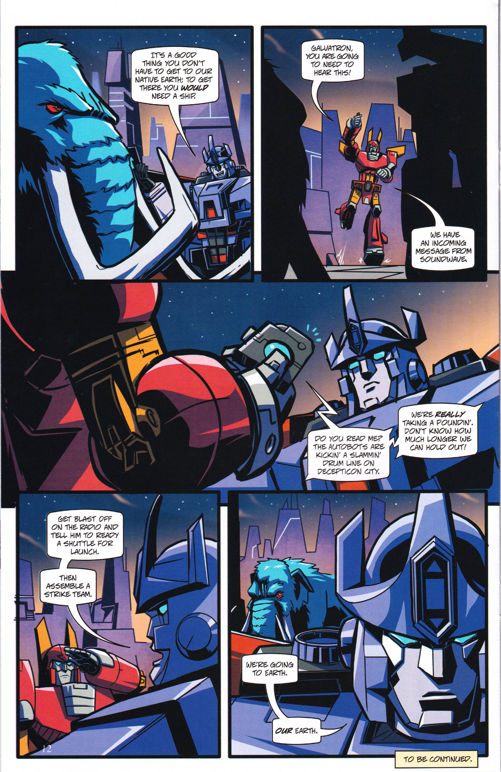 Read online Transformers: Collectors' Club comic -  Issue #61 - 12