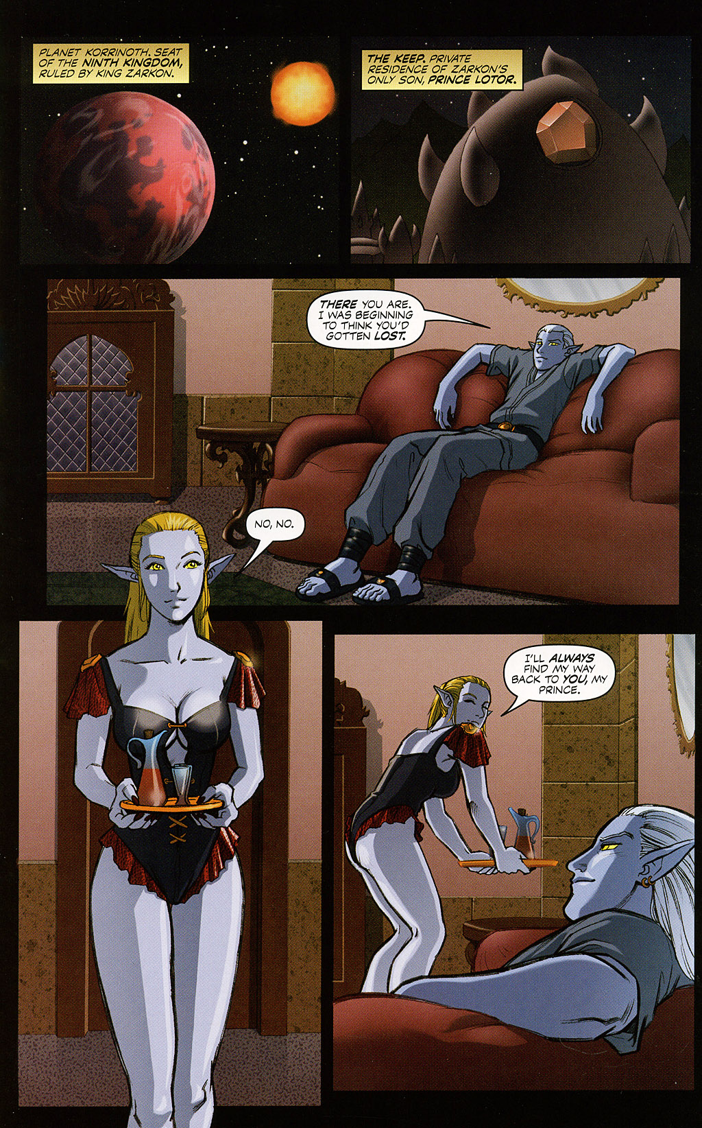 Read online Voltron: Defender of the Universe comic -  Issue #7 - 11