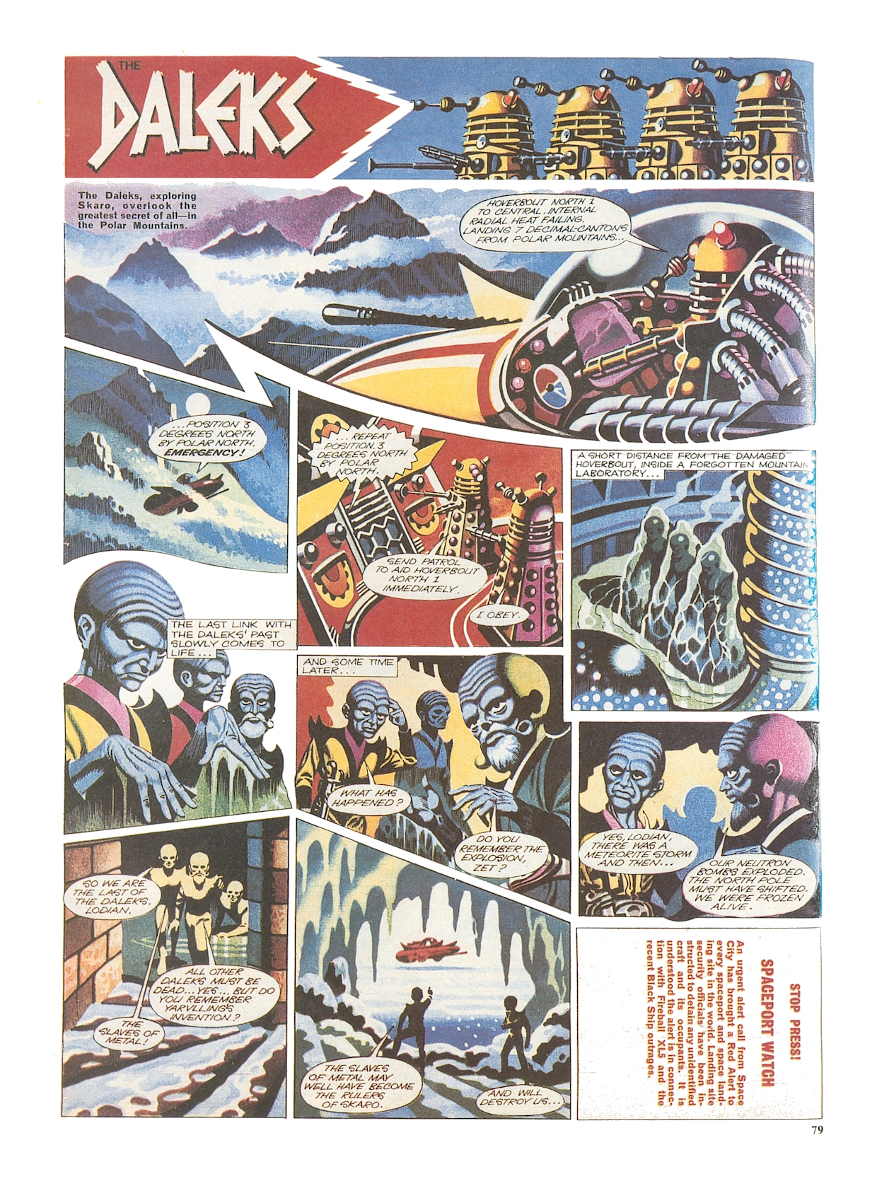Read online Dalek Chronicles comic -  Issue # TPB - 79