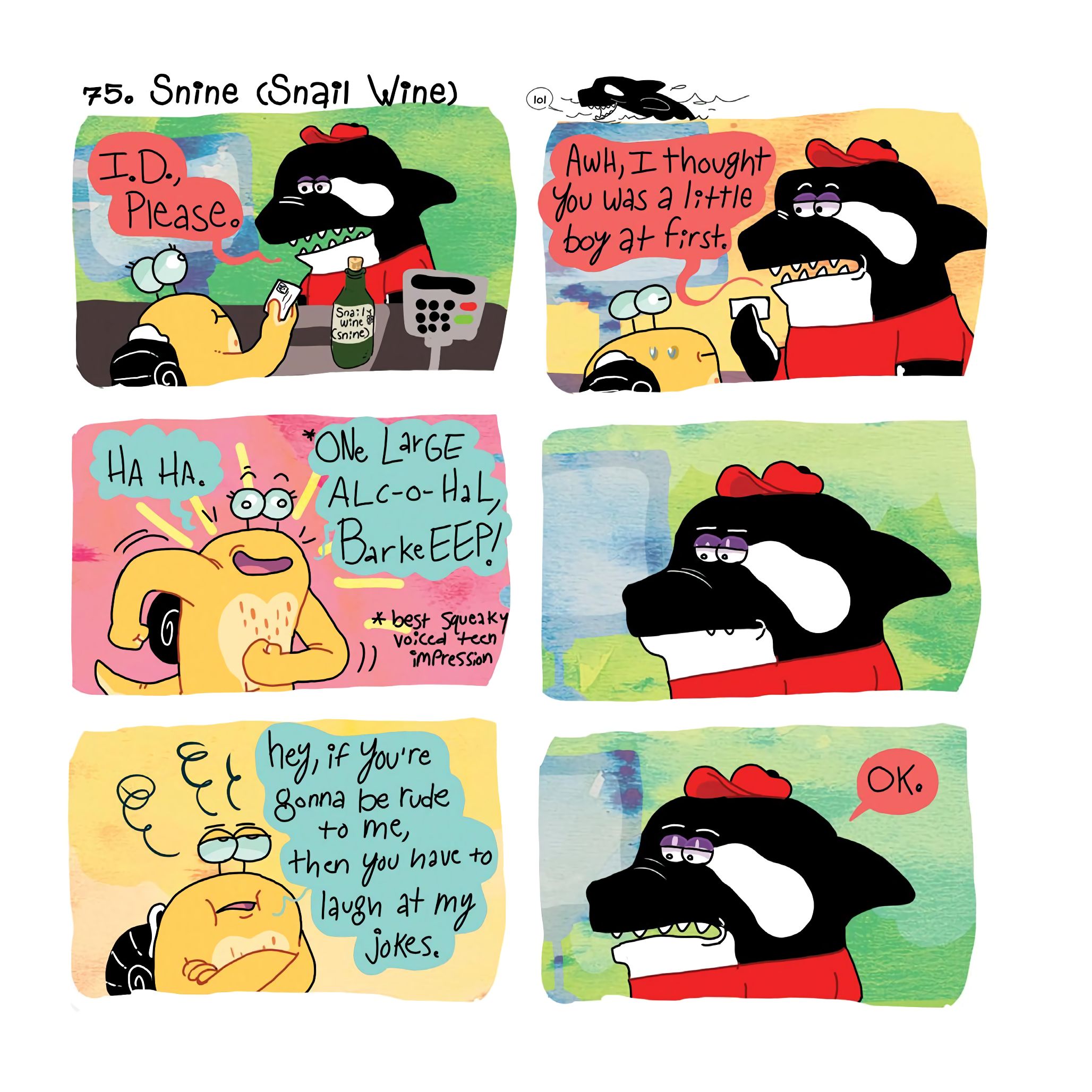 Read online Little Tunny's Snail Diaries comic -  Issue # TPB (Part 1) - 84