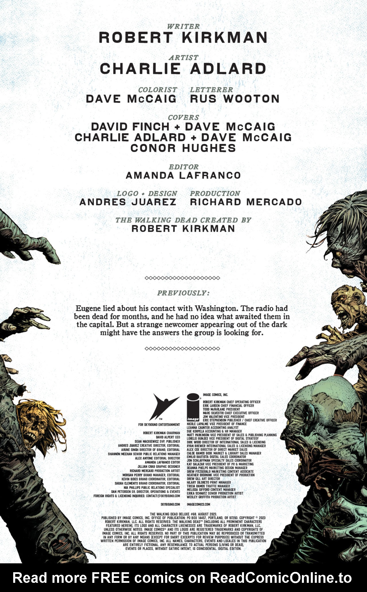 Read online The Walking Dead Deluxe comic -  Issue #68 - 2