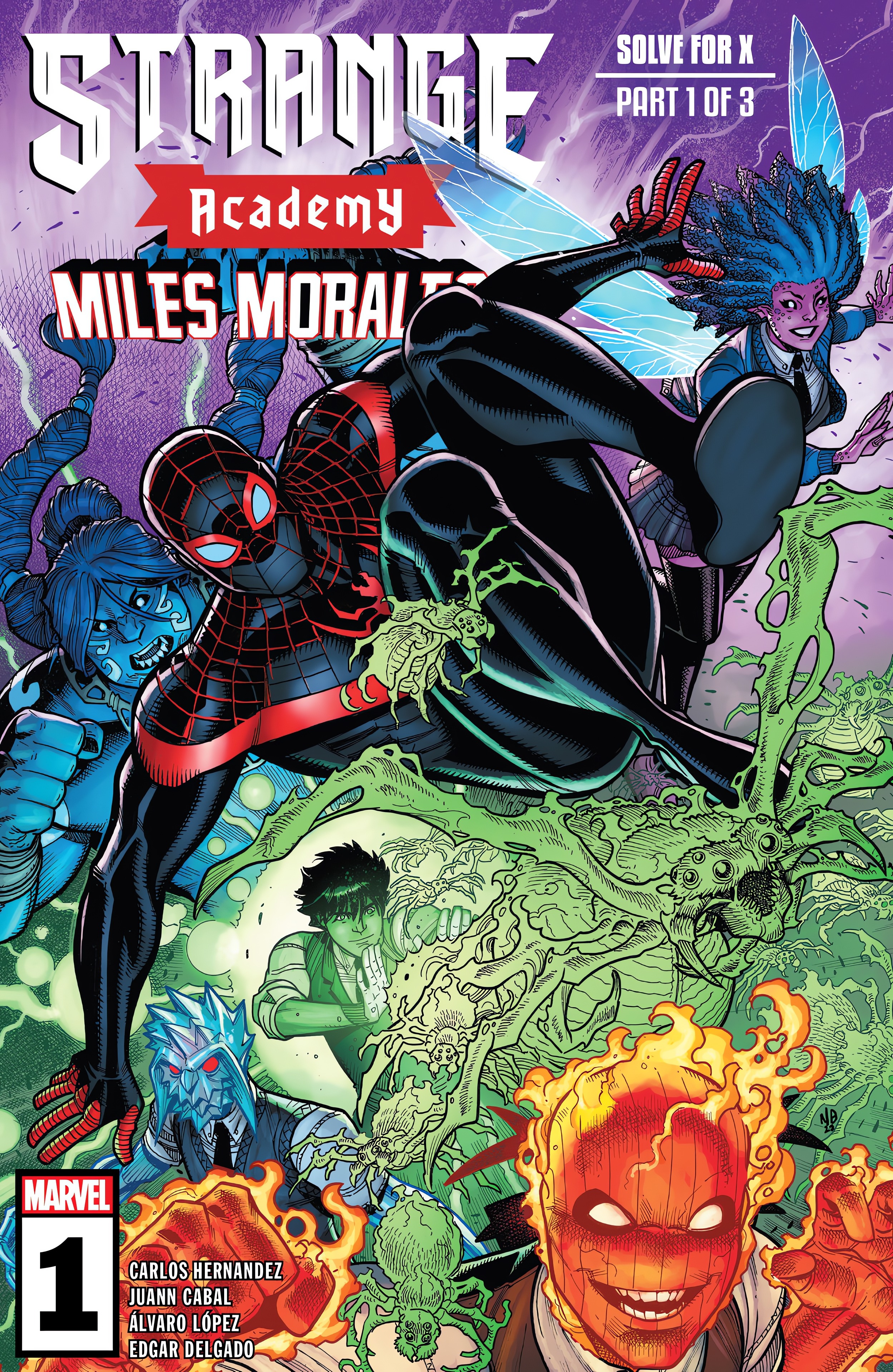 Read online Strange Academy: Miles Morales comic -  Issue #1 - 1