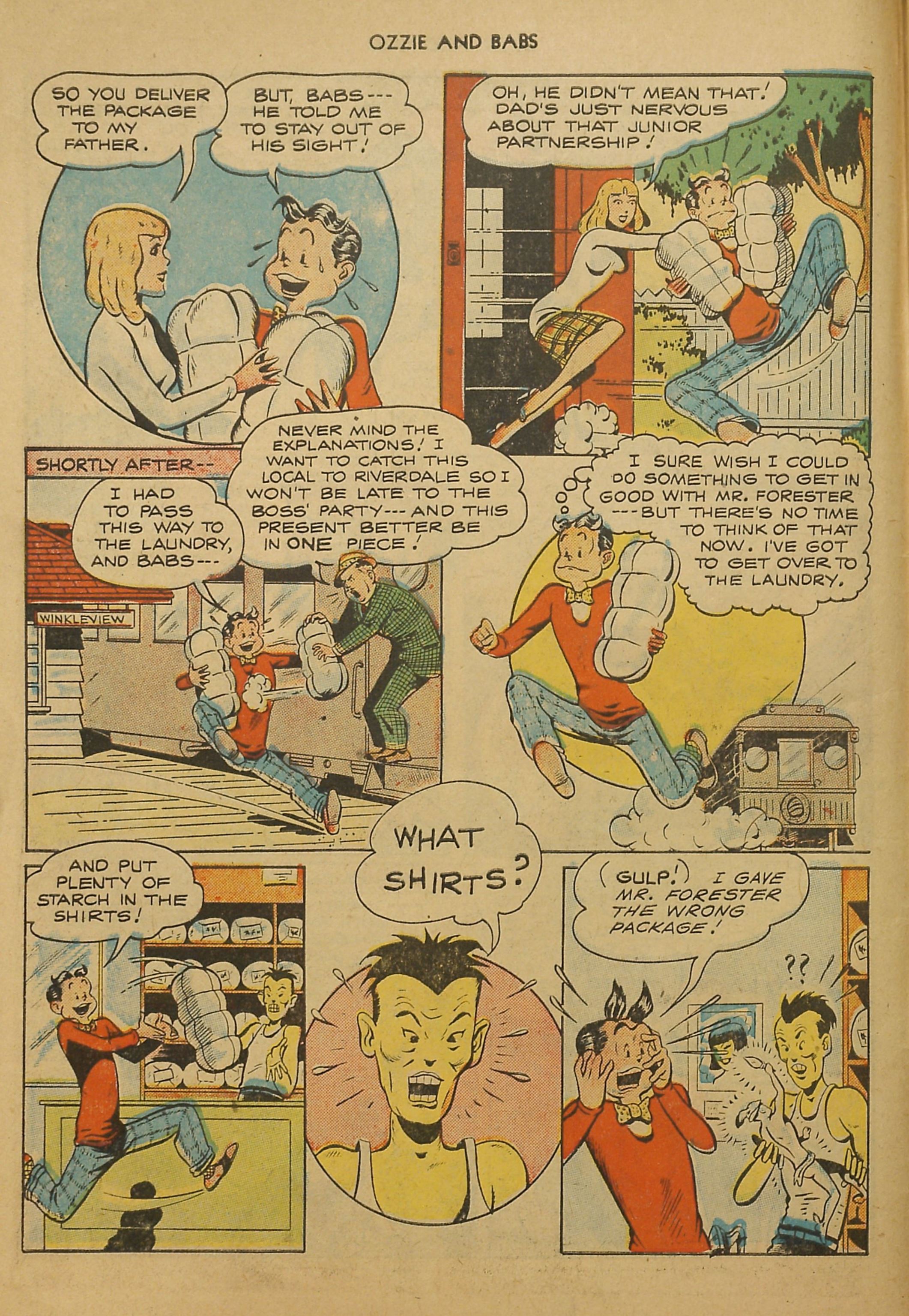 Read online Ozzie And Babs comic -  Issue #2 - 6