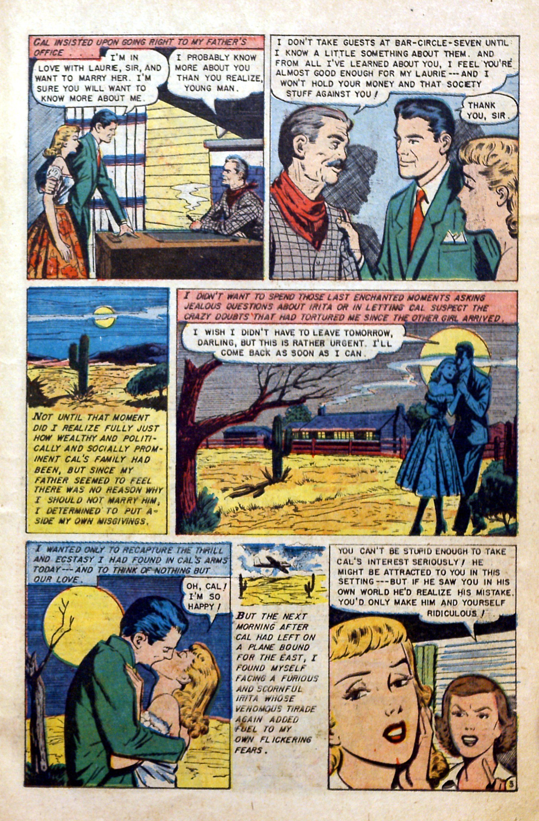 Read online Glamorous Romances comic -  Issue #69 - 23