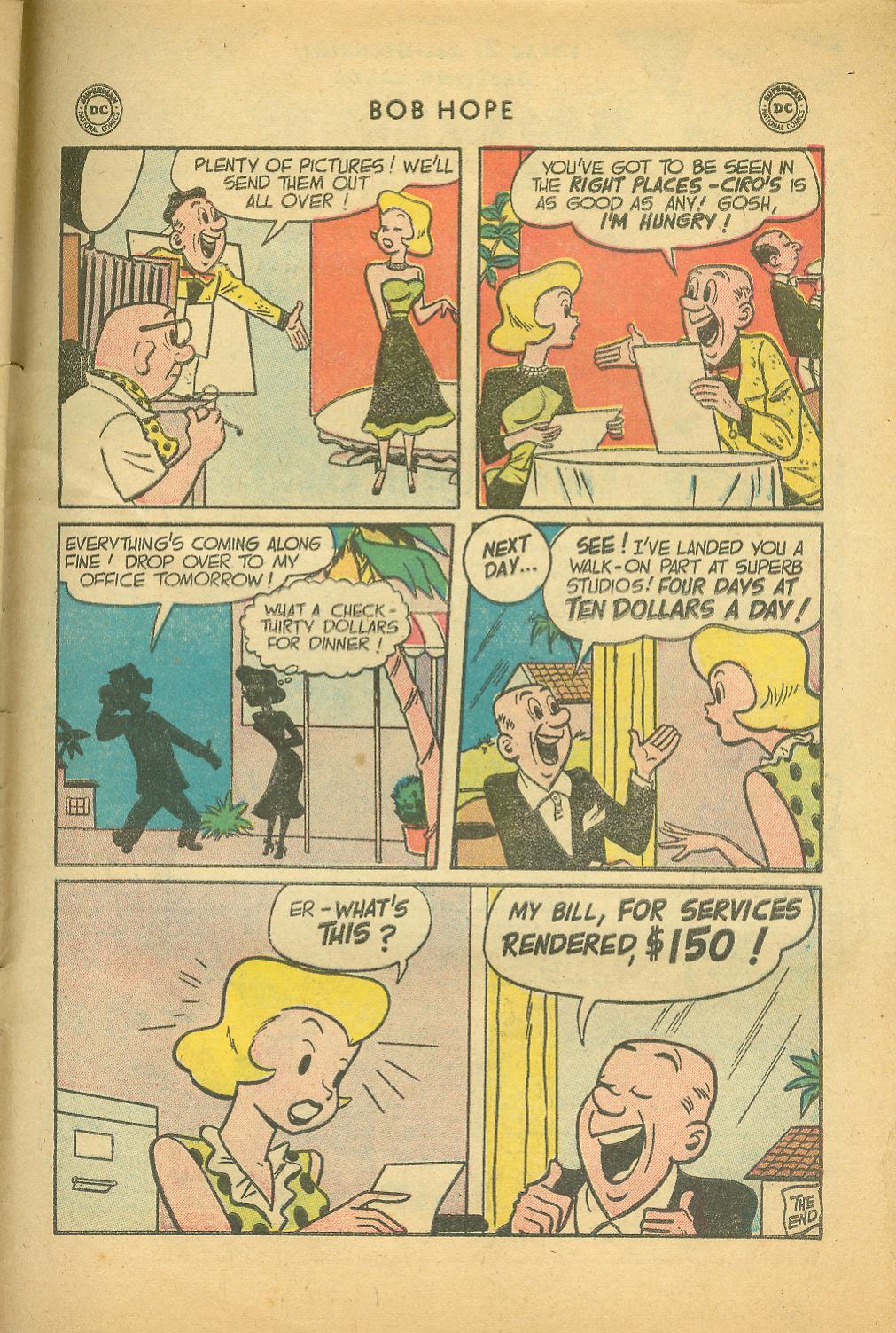 Read online The Adventures of Bob Hope comic -  Issue #35 - 33