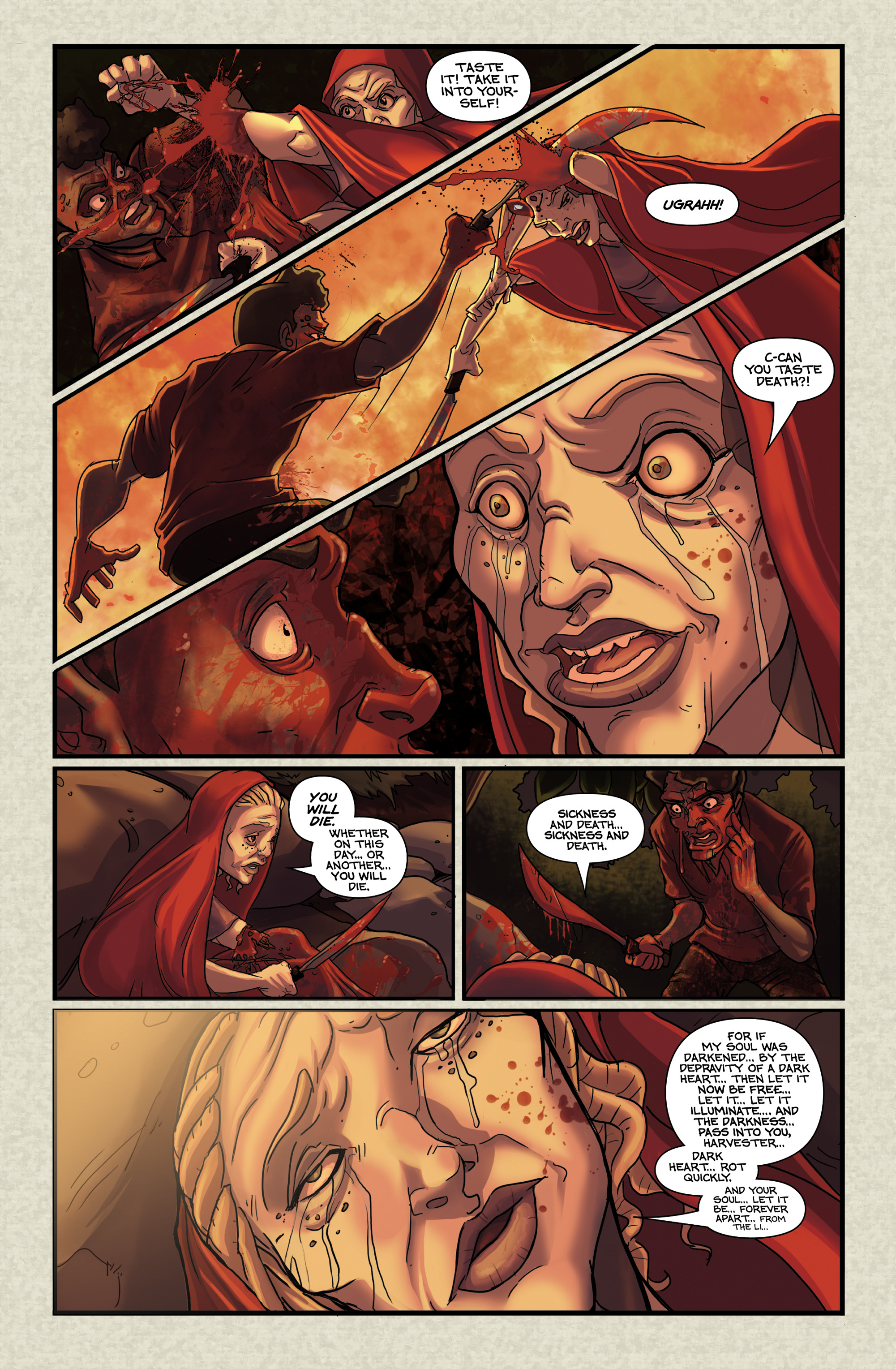 Read online Flesh of White comic -  Issue #4 - 8