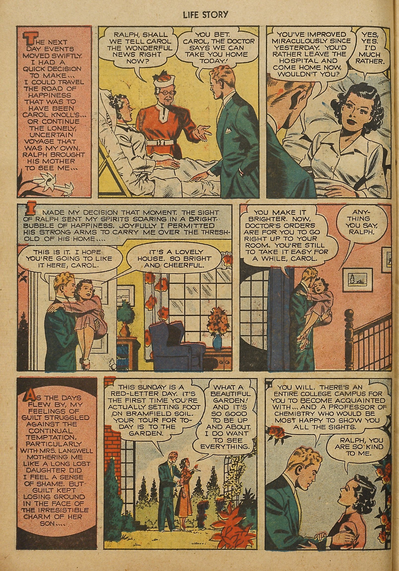 Read online Life Story comic -  Issue #16 - 9
